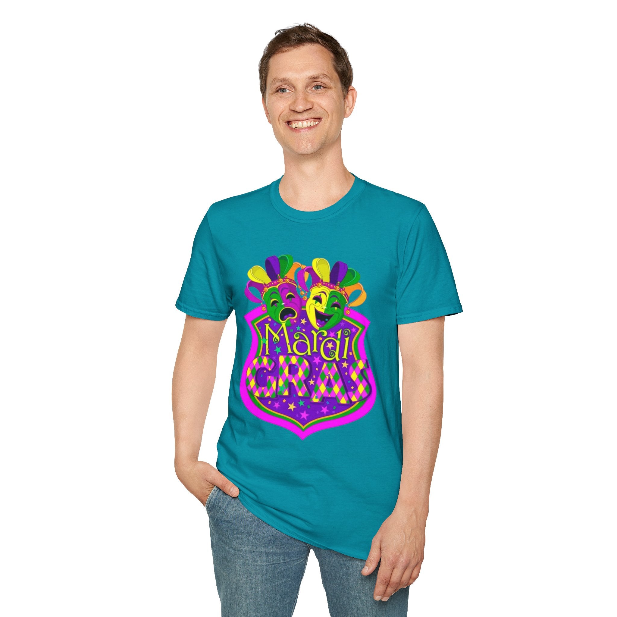Mardi Gras Unisex Softstyle T-Shirt