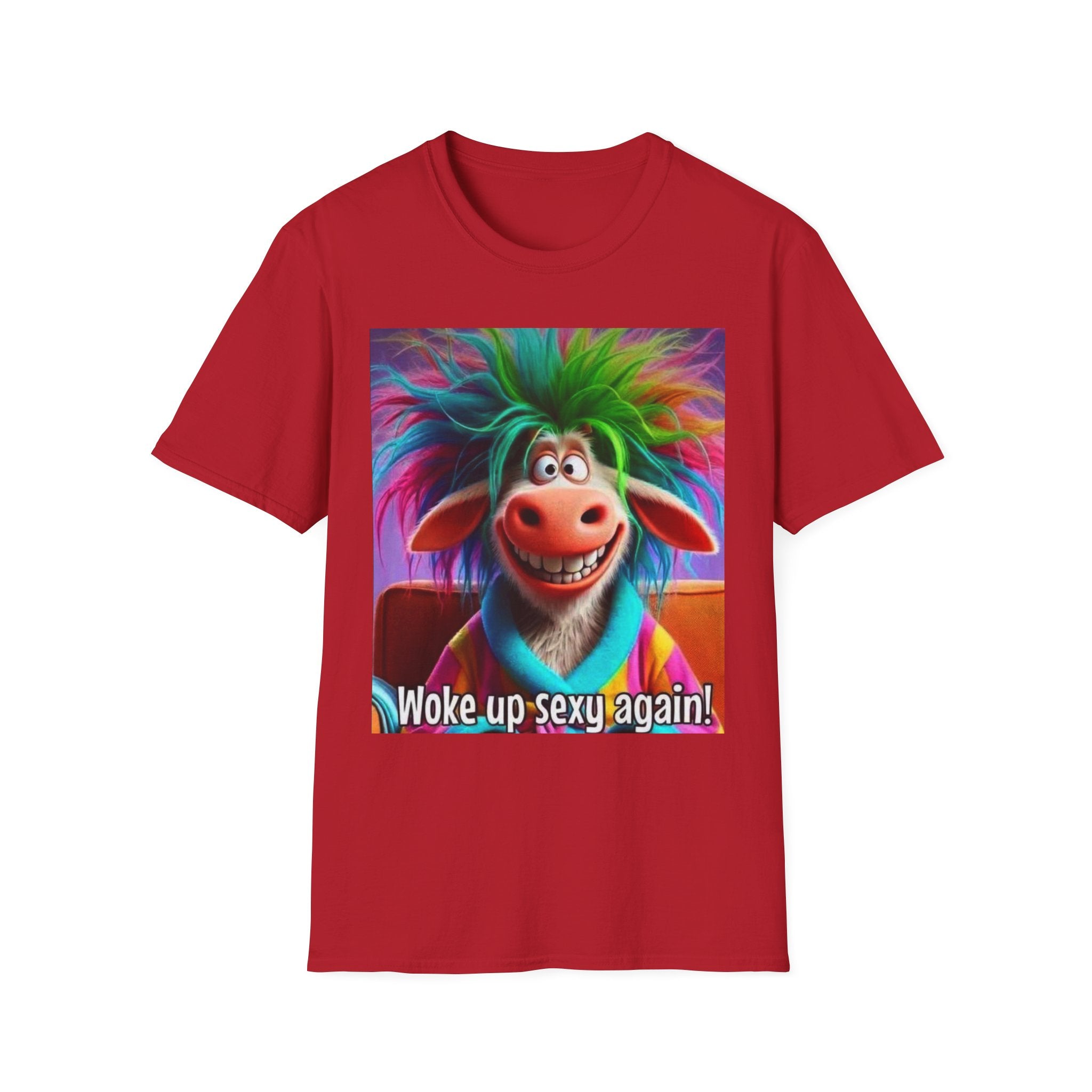 Woke Up Sexy Again Unisex Softstyle T-Shirt