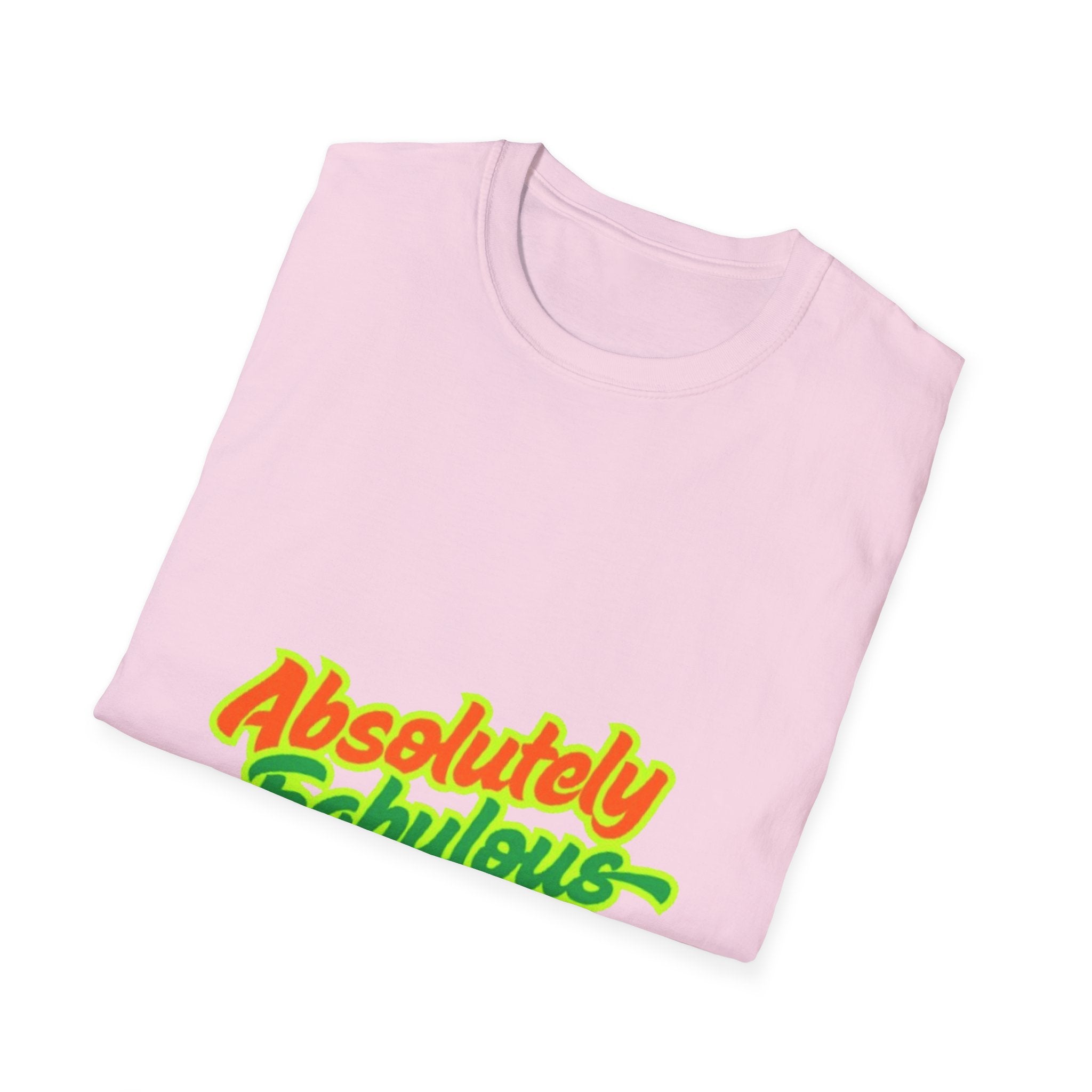 Absolutely Fabulous Orange/Green Unisex Softstyle T-Shirt