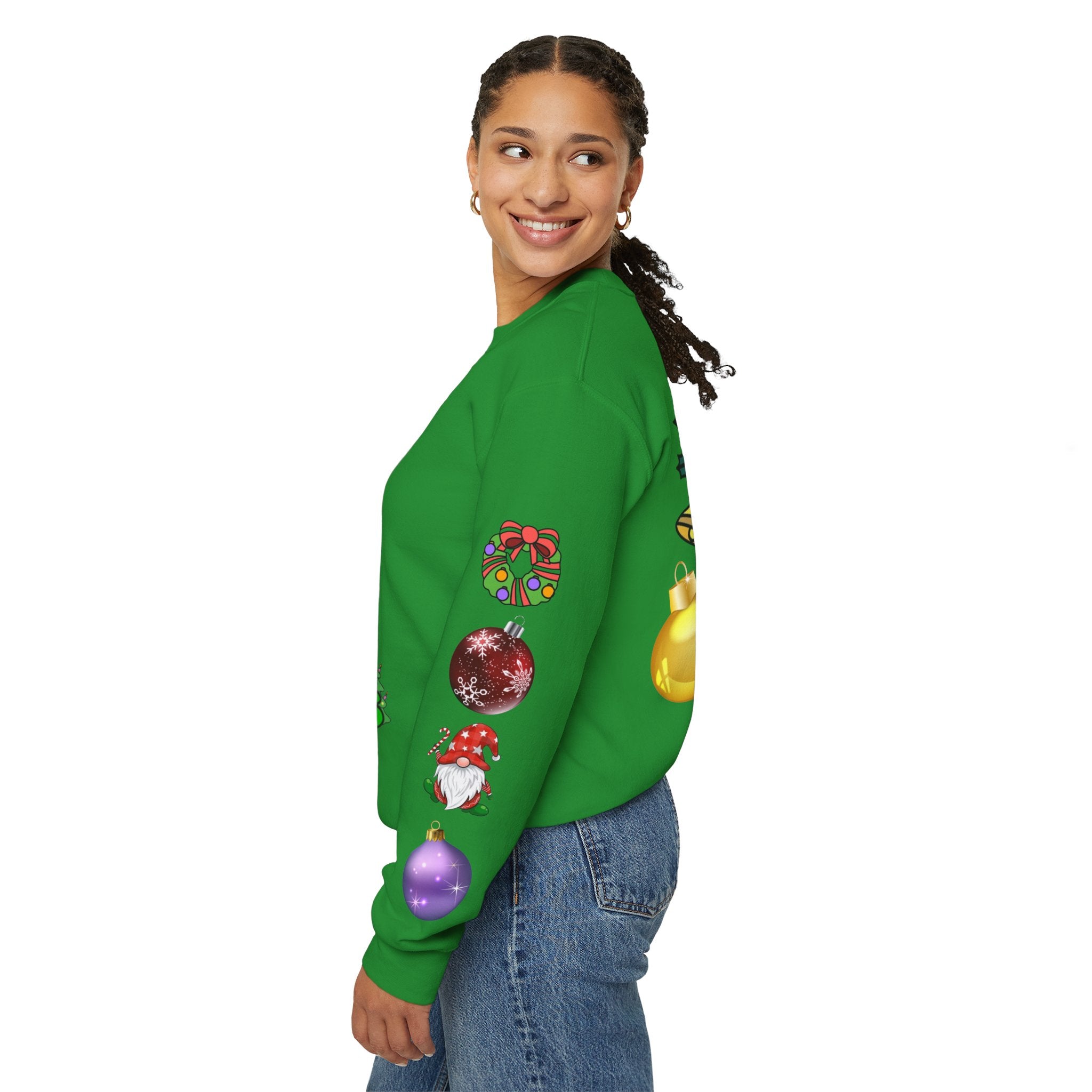 Festive Not-So-Ugly Christmas Unisex Heavy Blend™ Crewneck Sweatshirt