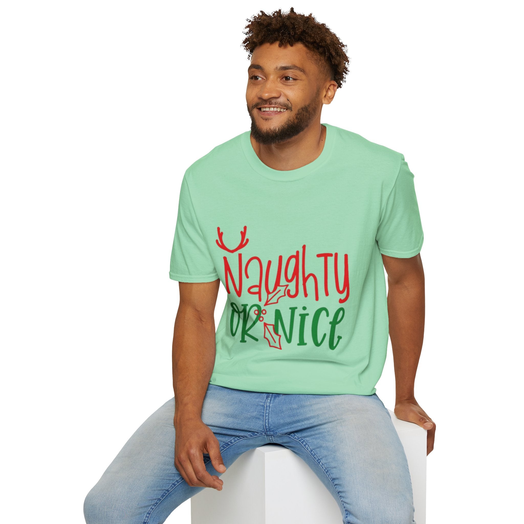 Naughty Or Nice Unisex Softstyle T-Shirt