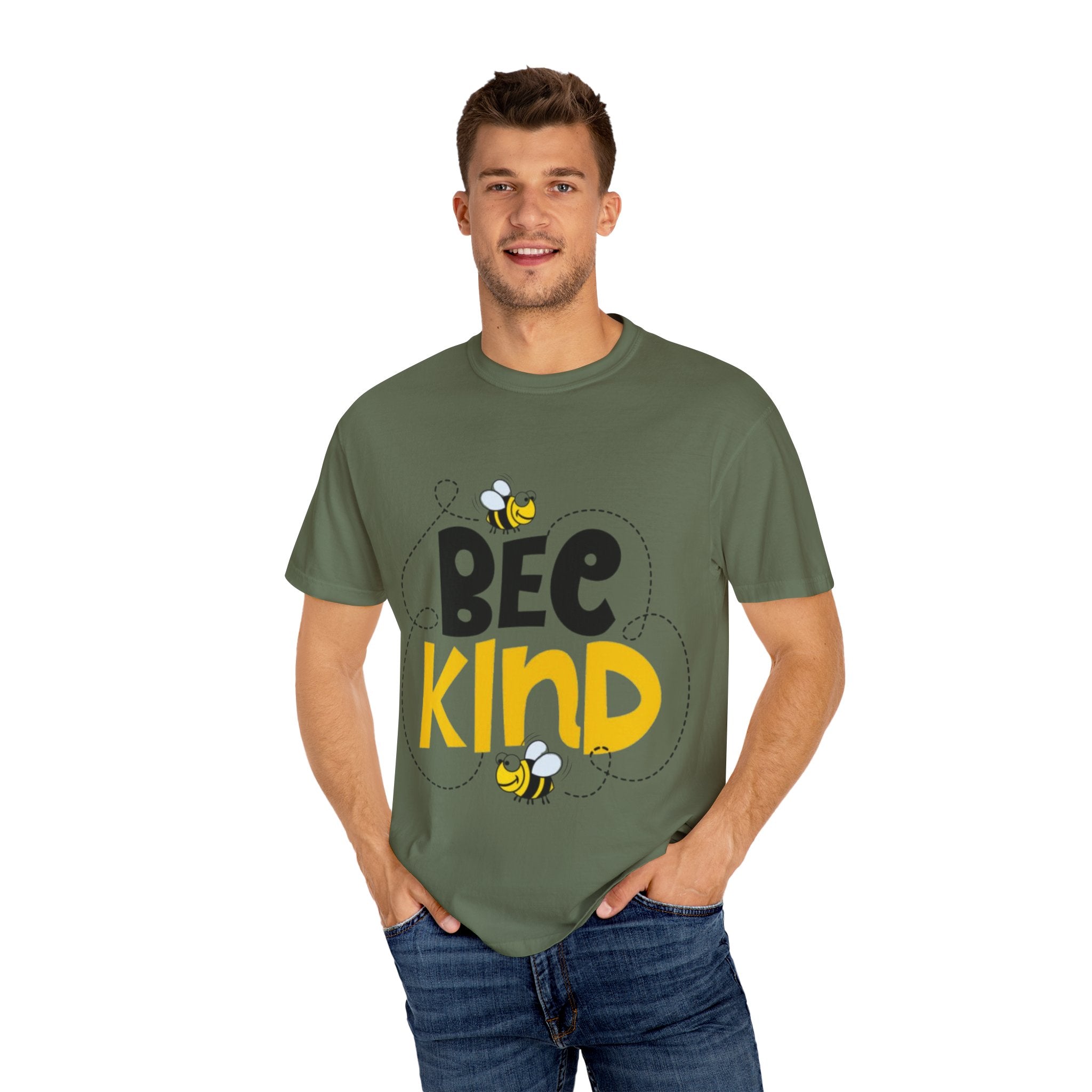 Bee Kind Unisex Garment-Dyed T-Shirt