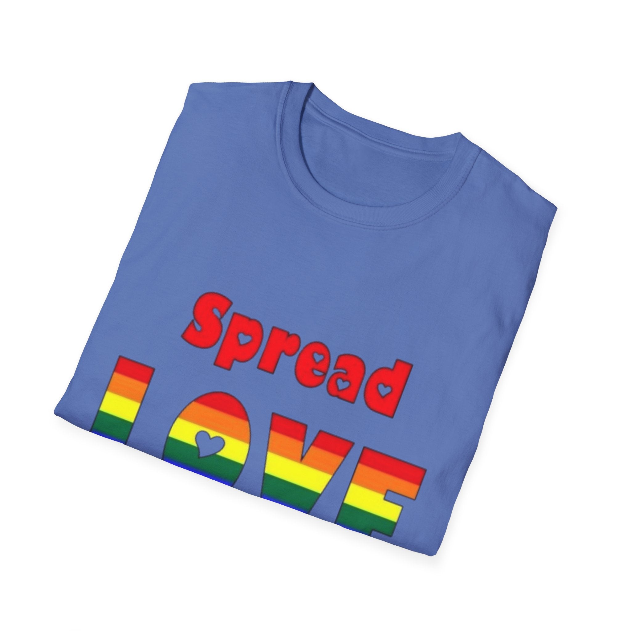 Spread Love Not Hate Unisex Softstyle T-Shirt