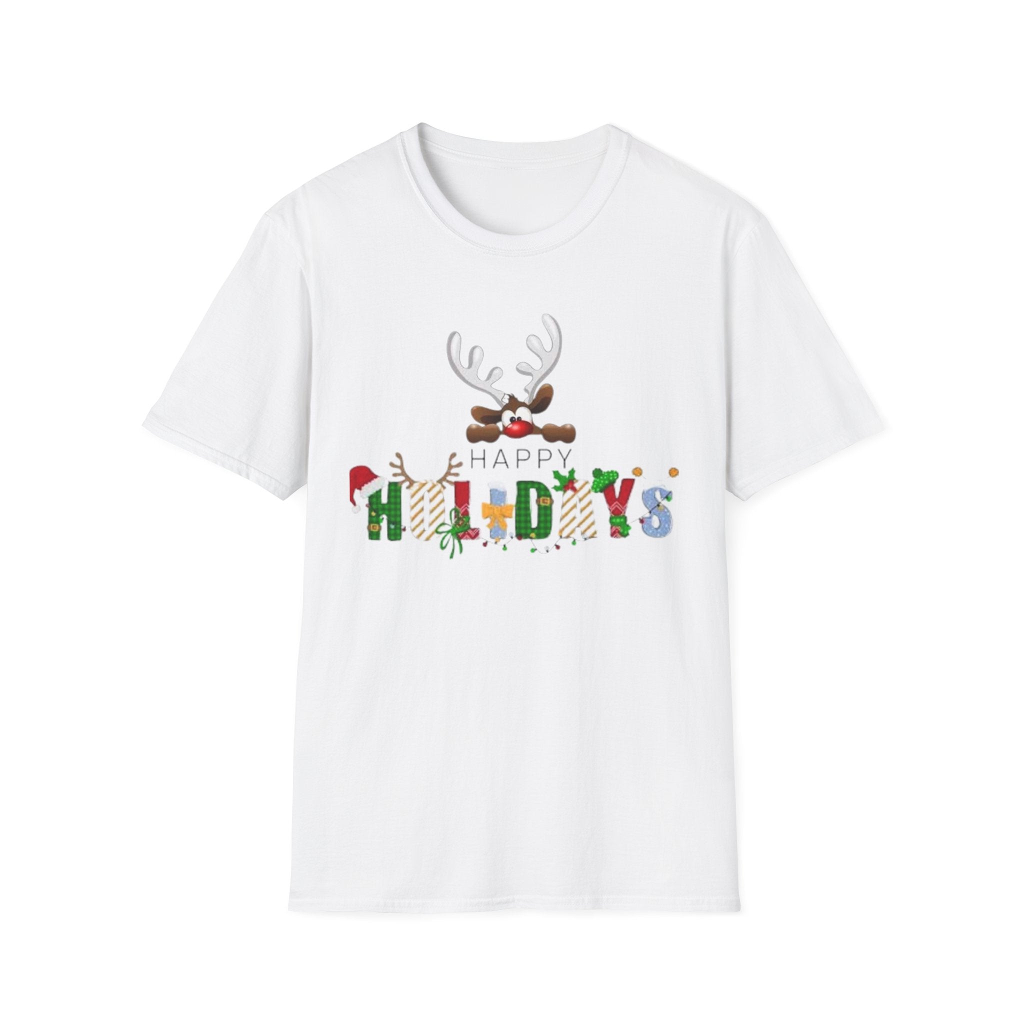 Happy Holidays Unisex Softstyle T-Shirt