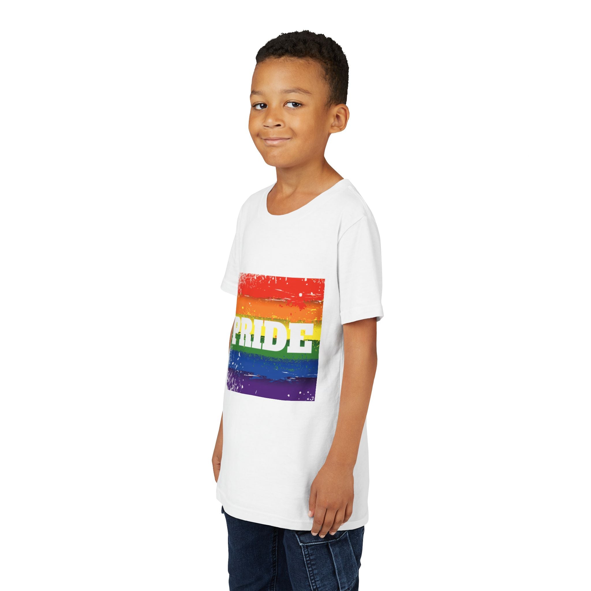 Pride Rainbow Youth Short Sleeve T-Shirt