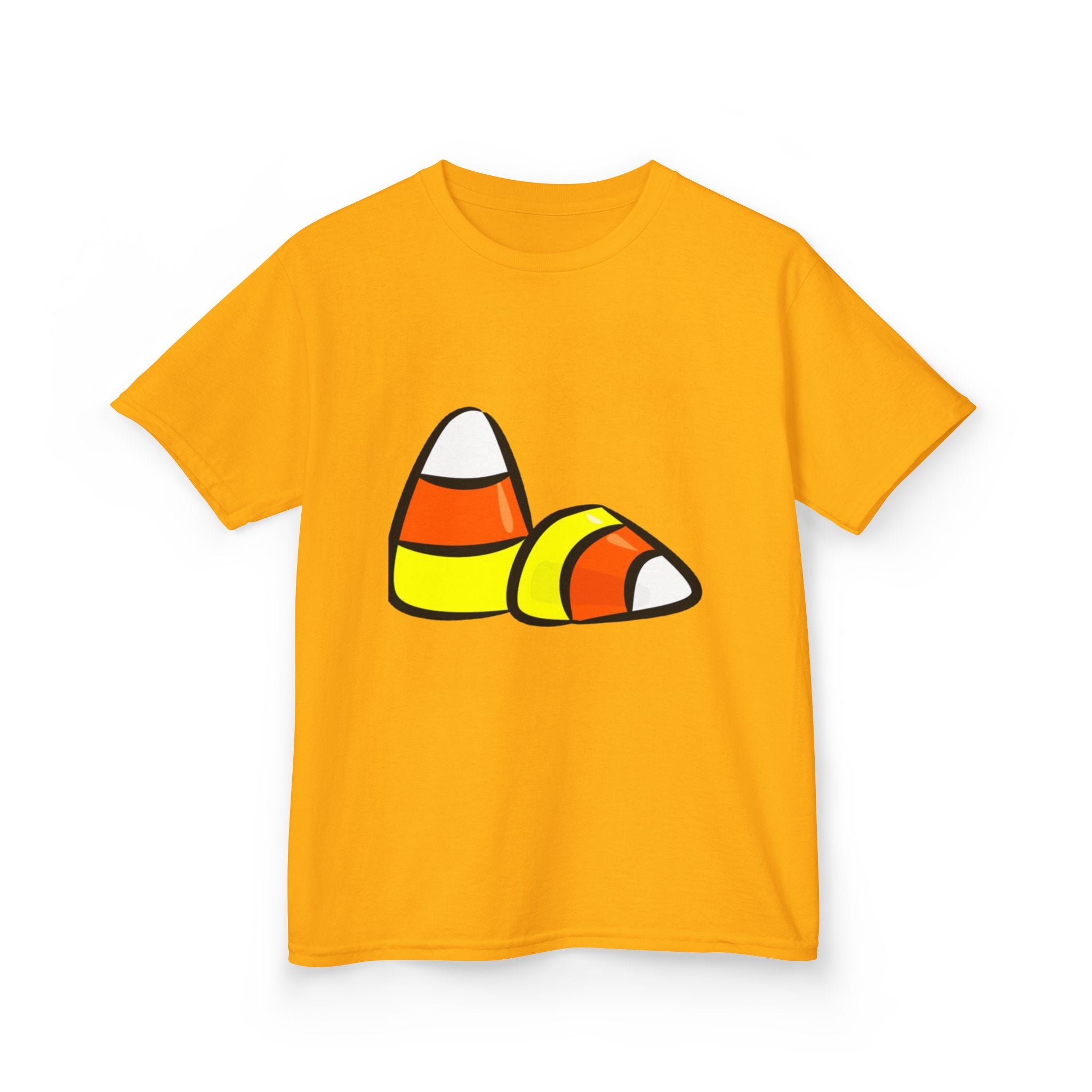 Halloween Candy Corn Kids Heavy Cotton™ Short Sleeve T-Shirt