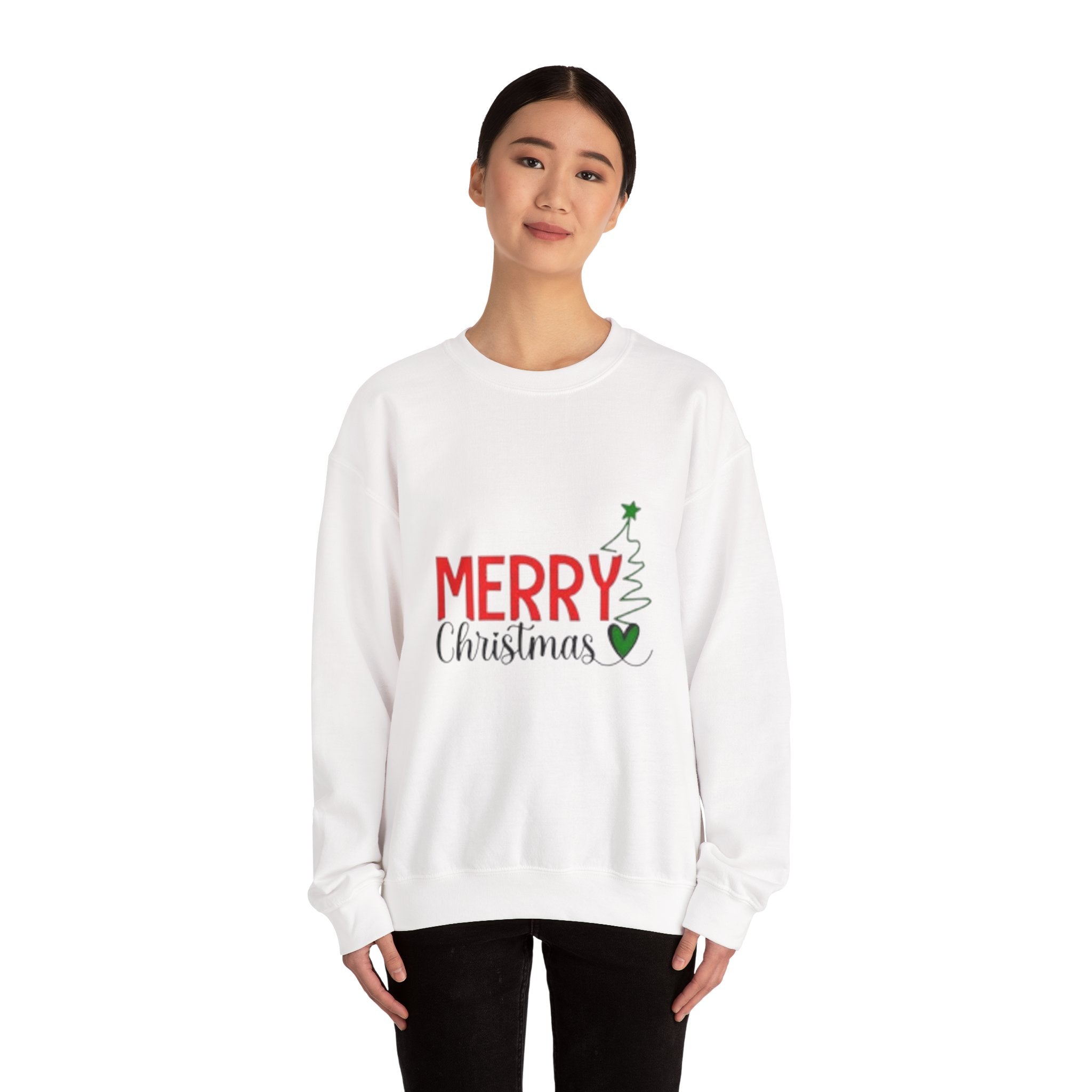 Merry Christmas Unisex Heavy Blend™ Crewneck Sweatshirt
