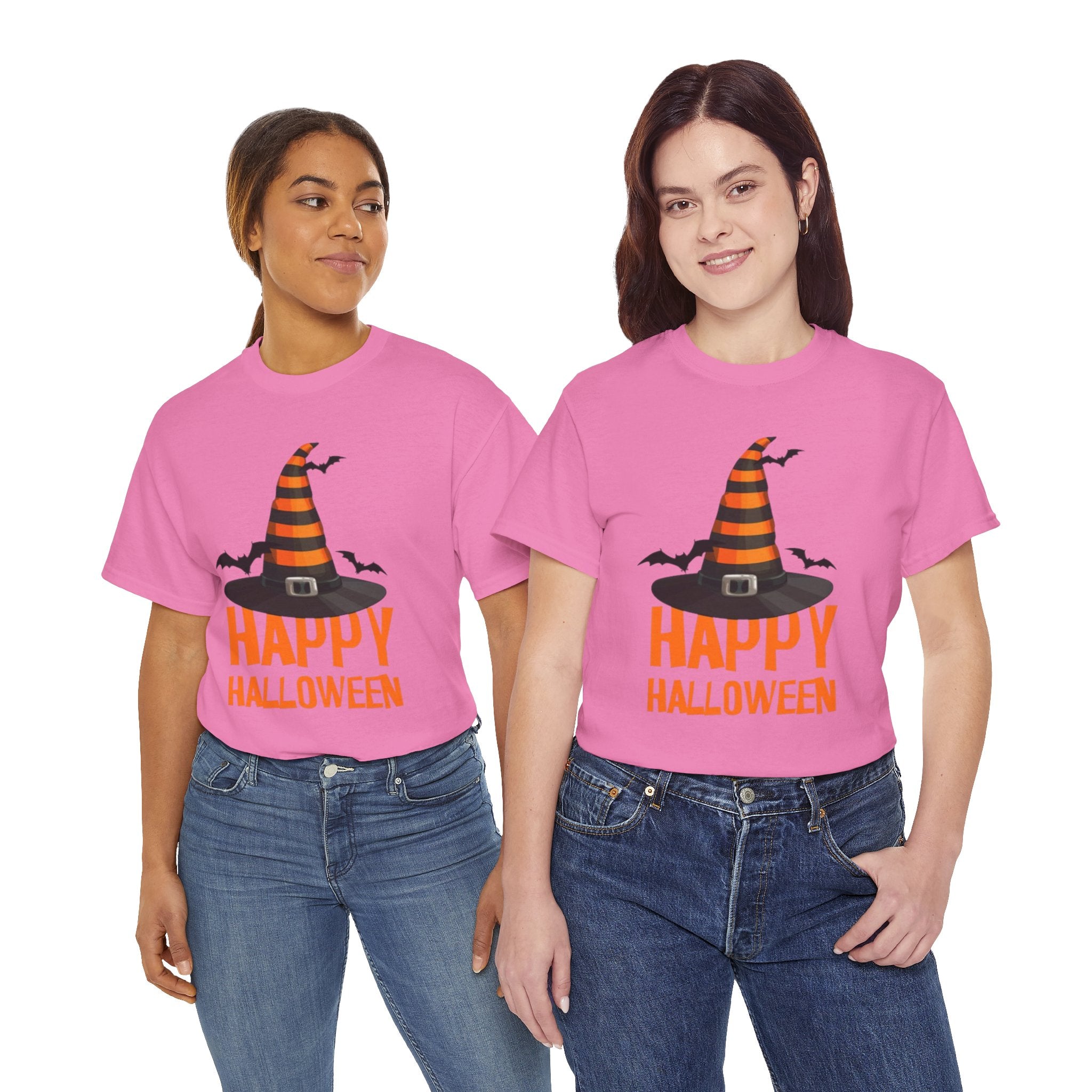 Happy Halloween Unisex Heavy Cotton T-Shirt