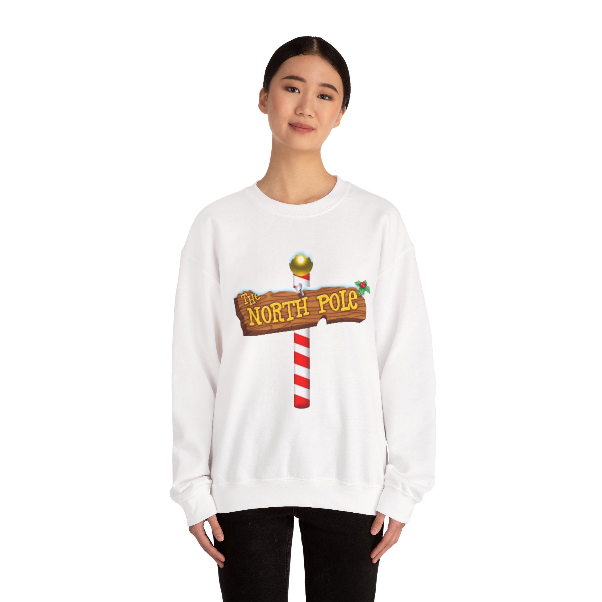 North Pole Unisex Heavy Blend™ Crewneck Sweatshirt