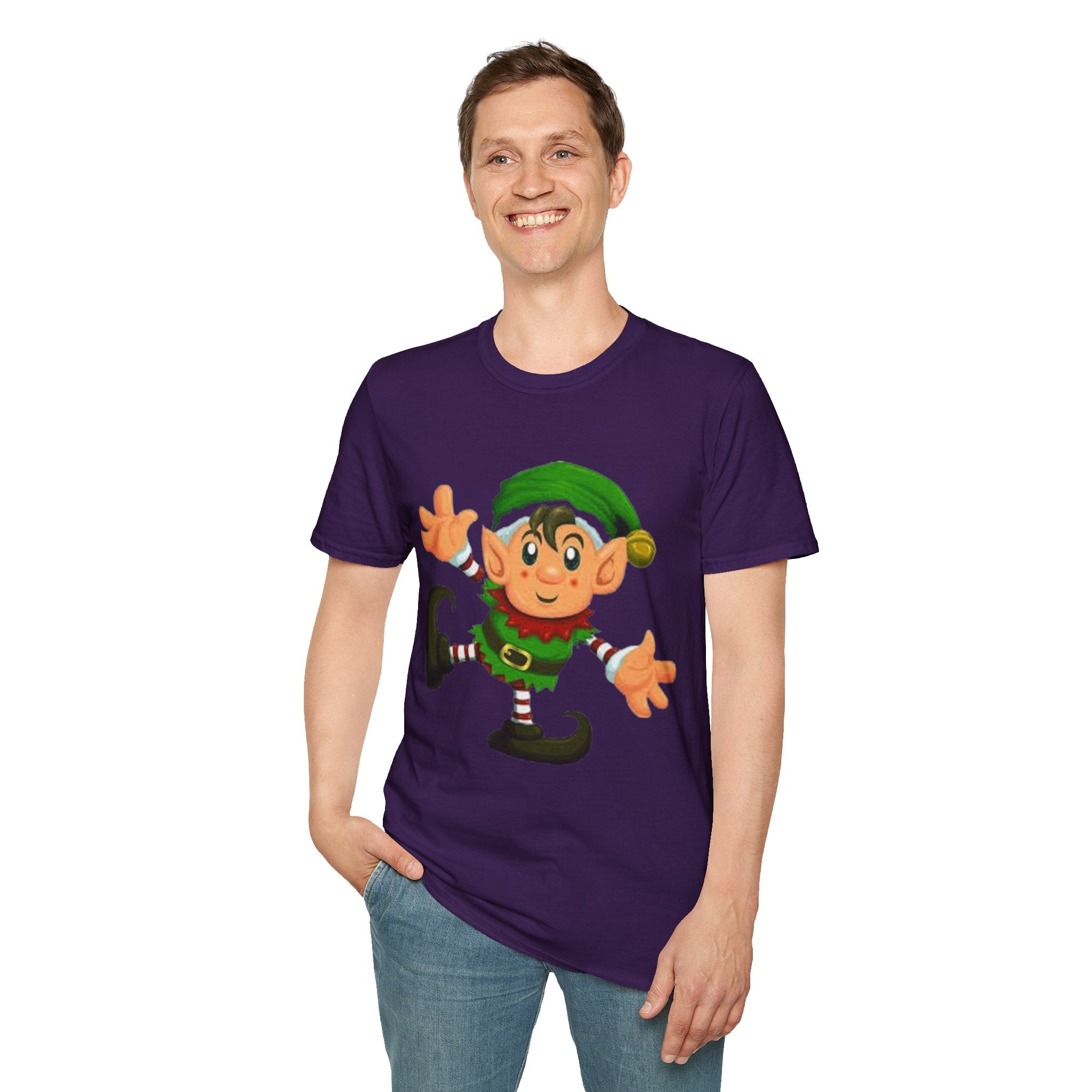 Christmas Elf Unisex Softstyle T-Shirt