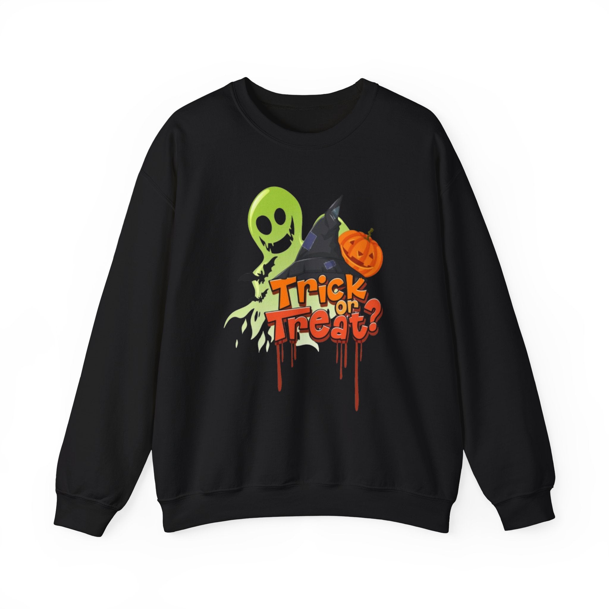 Halloween Trick or Treat Unisex Heavy Blend™ Crewneck Sweatshirt
