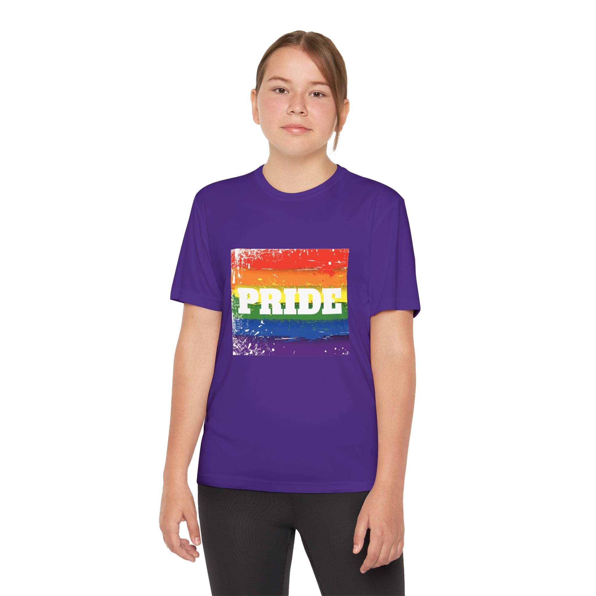 Pride Rainbow Youth Competitor T-Shirt