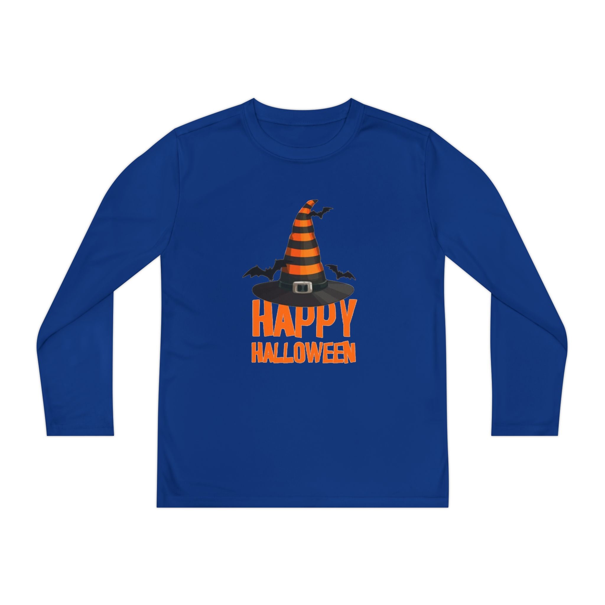 Happy Halloween Youth Long Sleeve Competitor T-Shirt