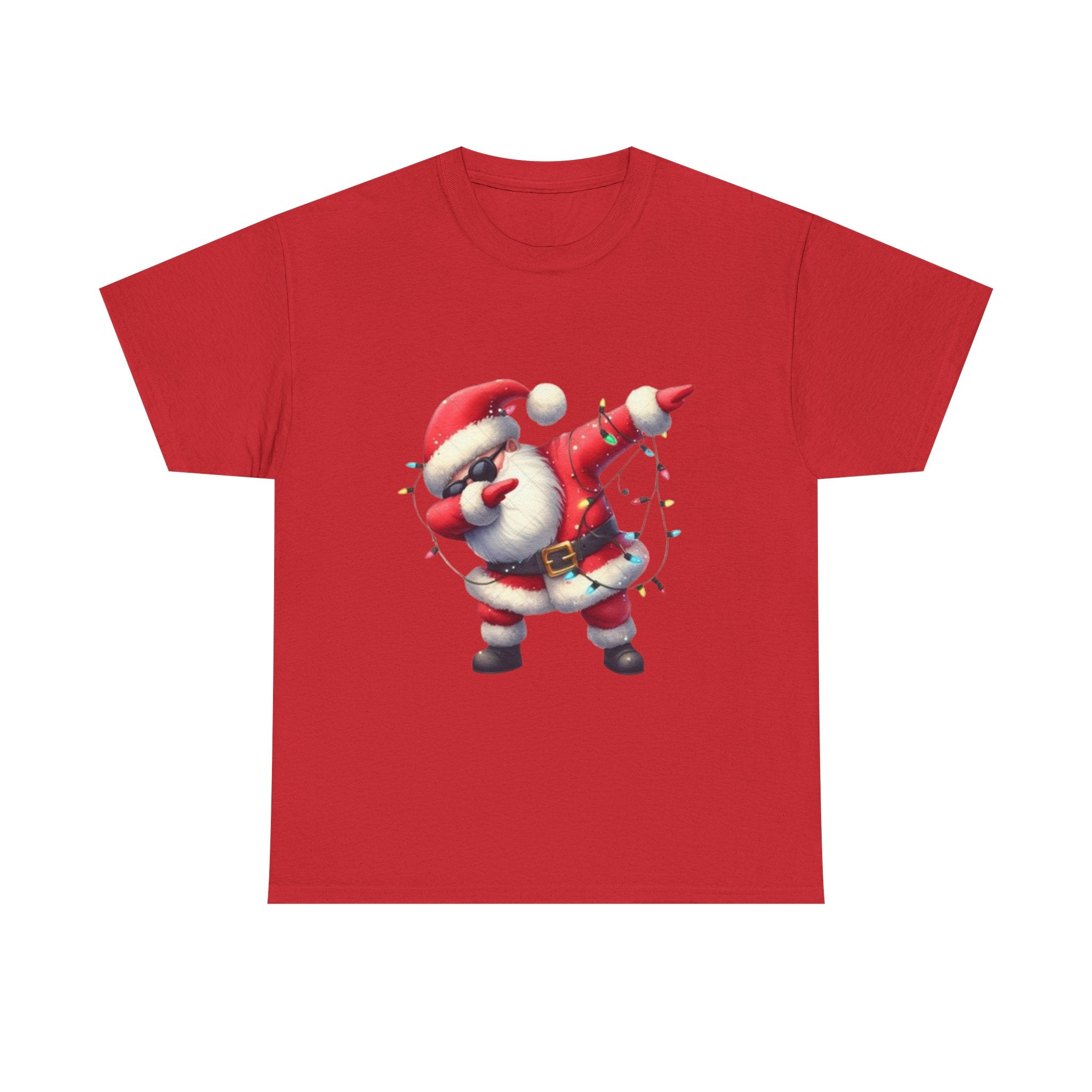 Dabbing Santa Unisex Heavy Cotton T-Shirt