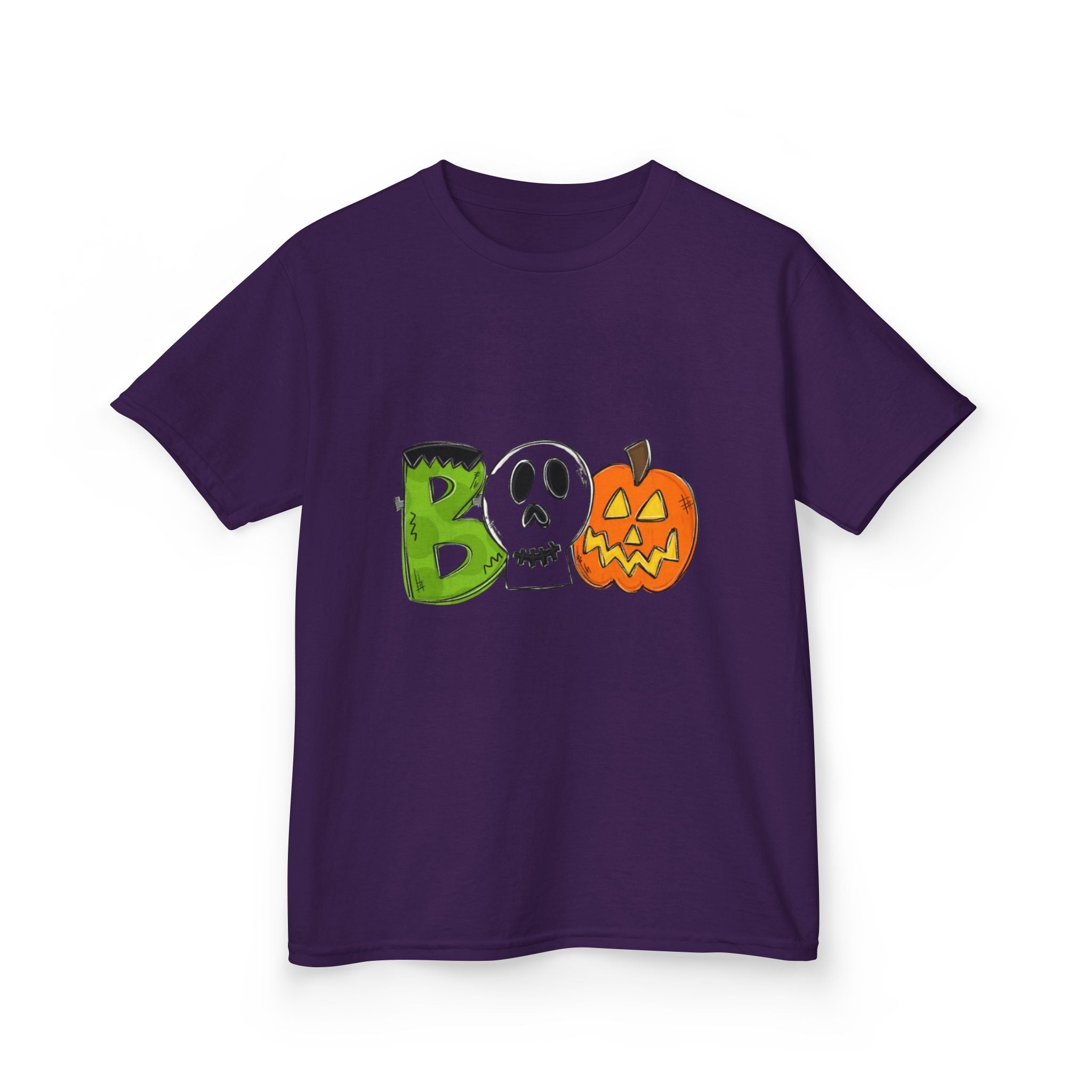 Halloween BOO Kids Short Sleeve T-Shirt