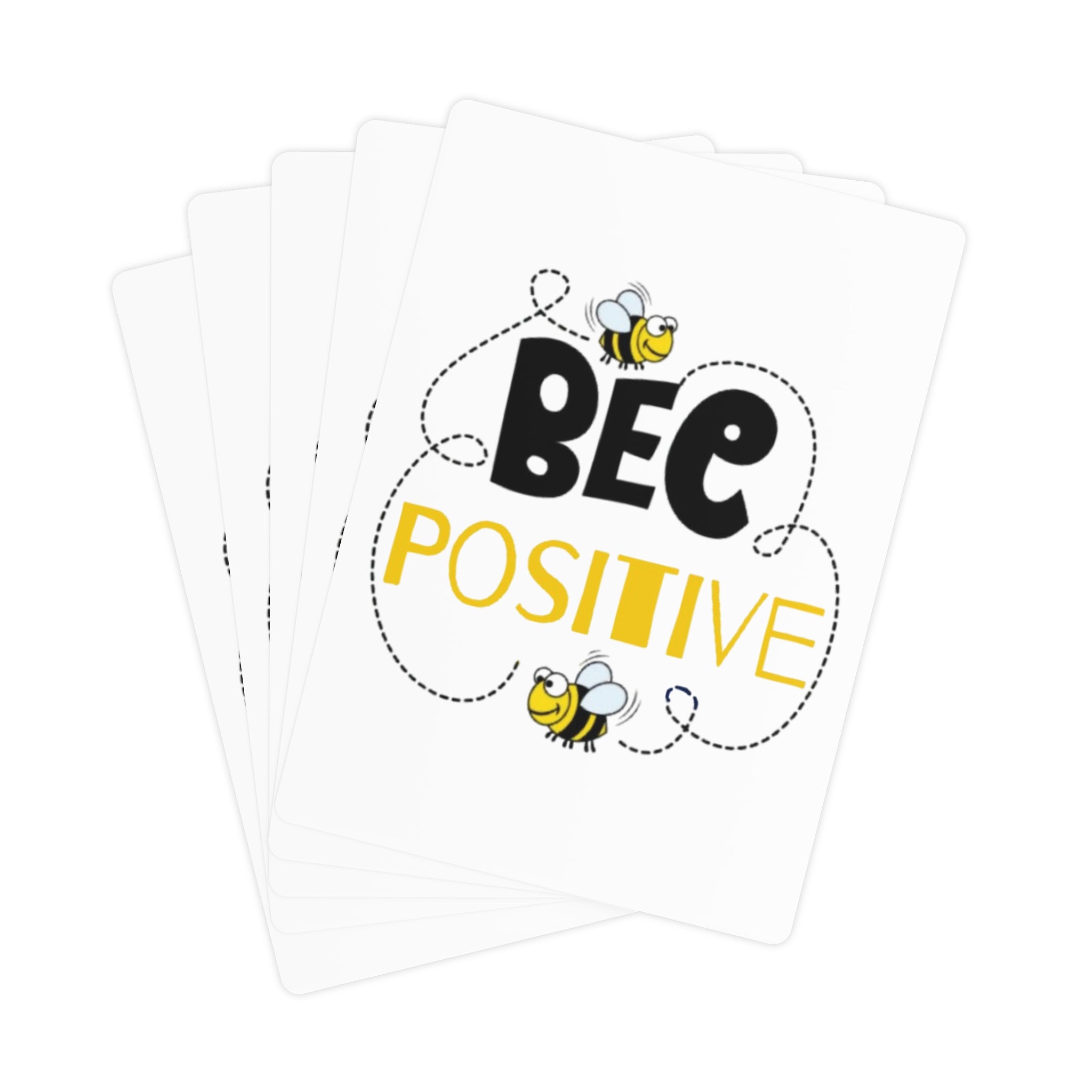 Bee Positive Premium Poker Cards