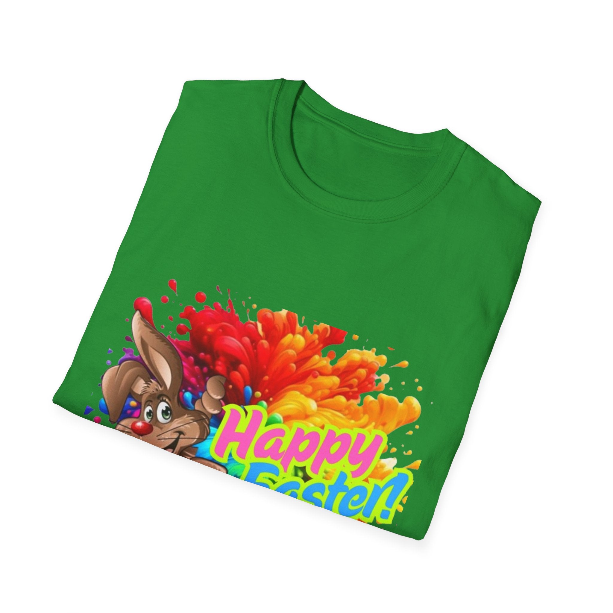 Happy Easter Bunny Unisex Softstyle T-Shirt