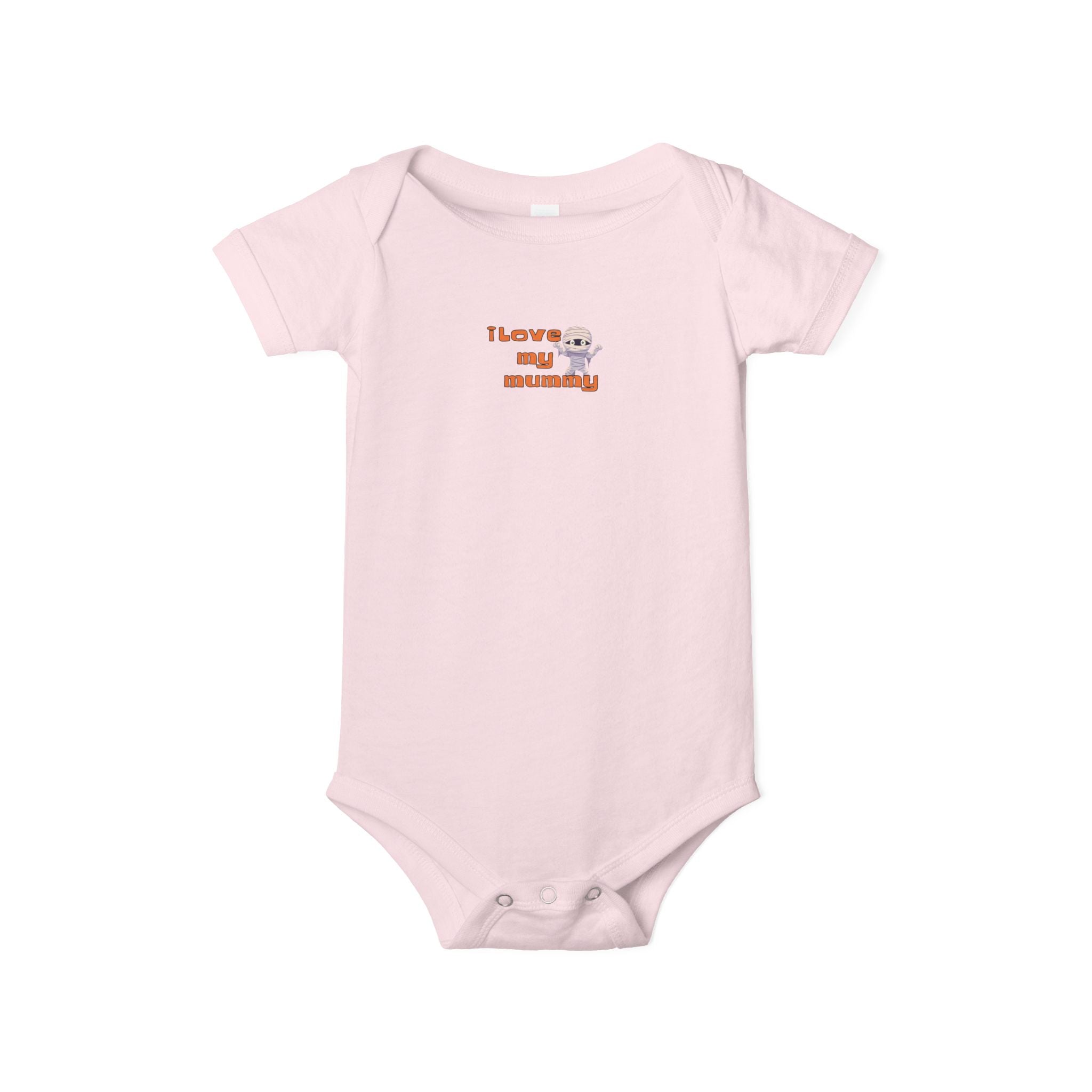 I Love My Mummy Infant Jersey One-Piece Bodysuit