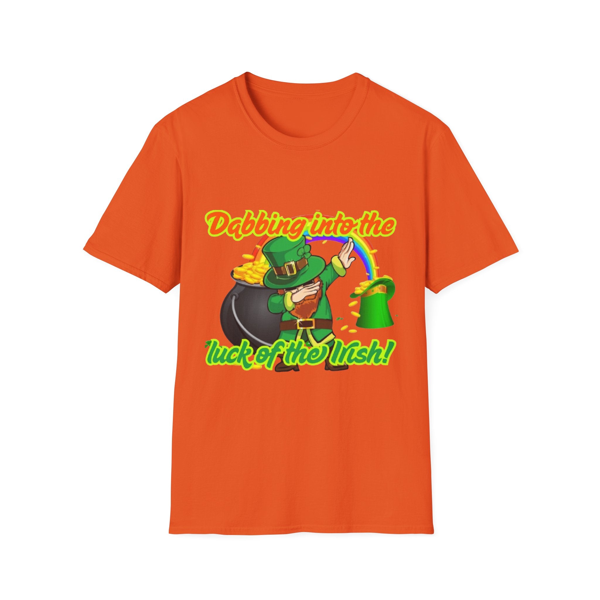 Dabbing Into The Luck Of The Irish! Unisex Unisex T-Shirt