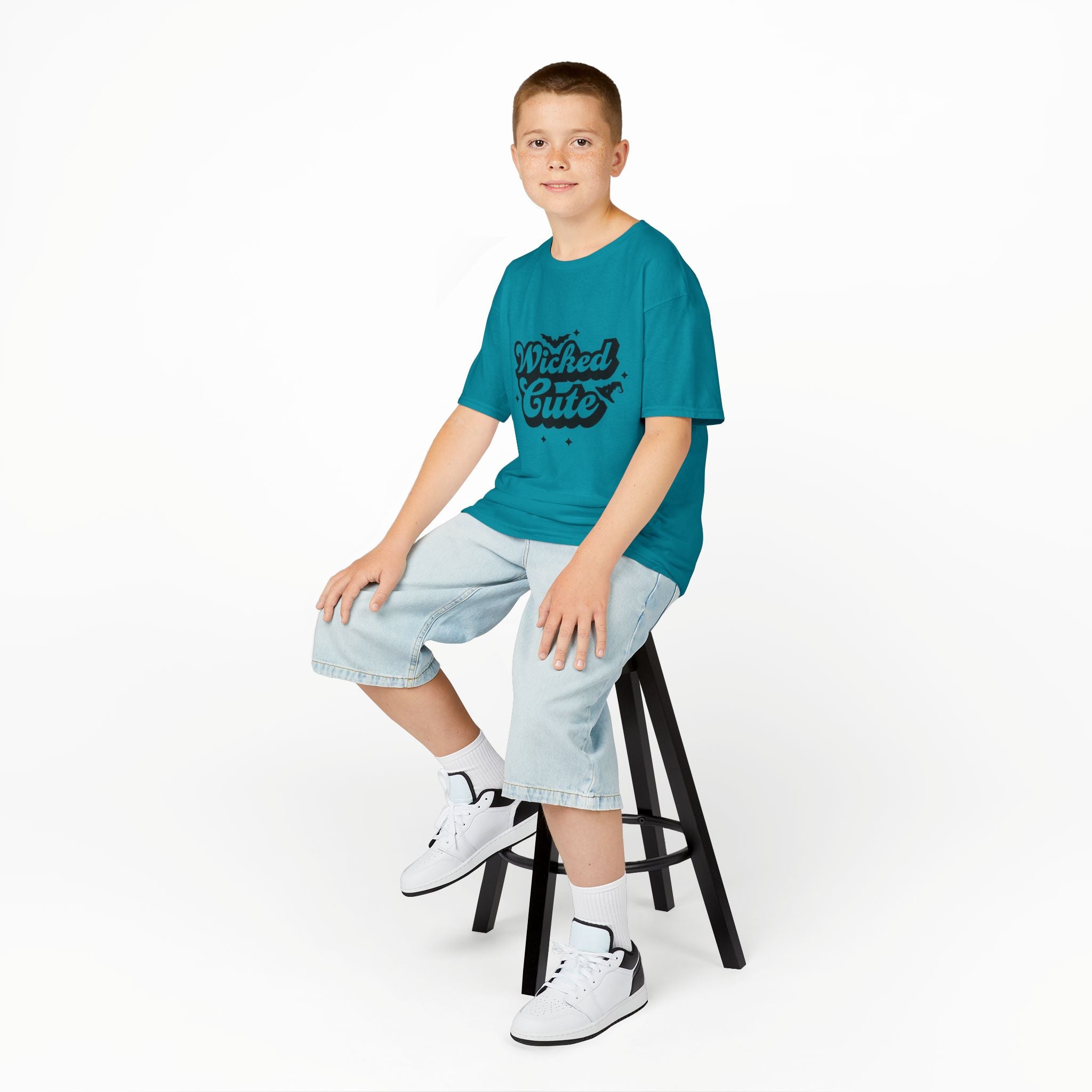 Wicked Cute Kid's Short Sleeve Cotton T-Shirt
