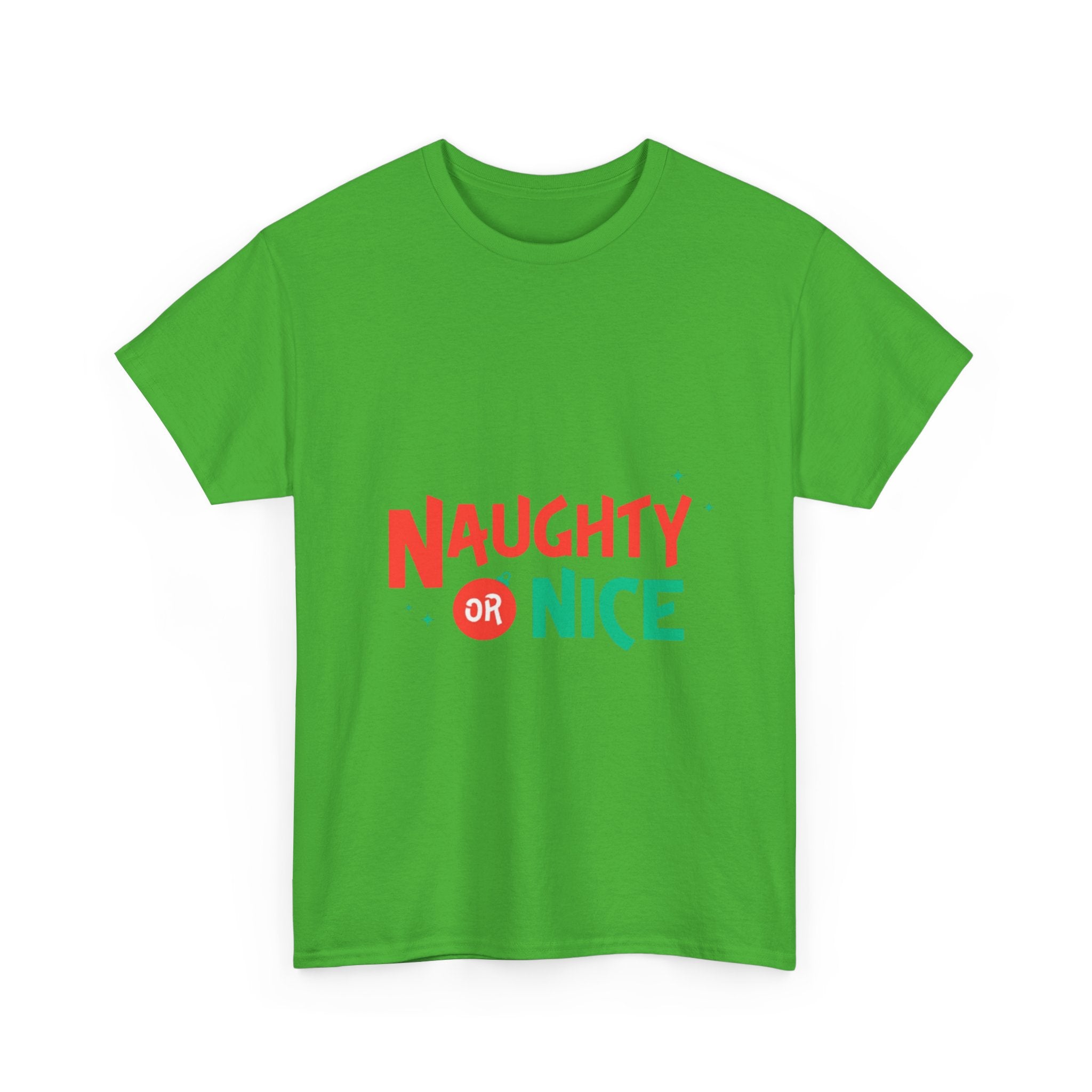 Naughty Or Nice Unisex Heavy Cotton T-Shirt
