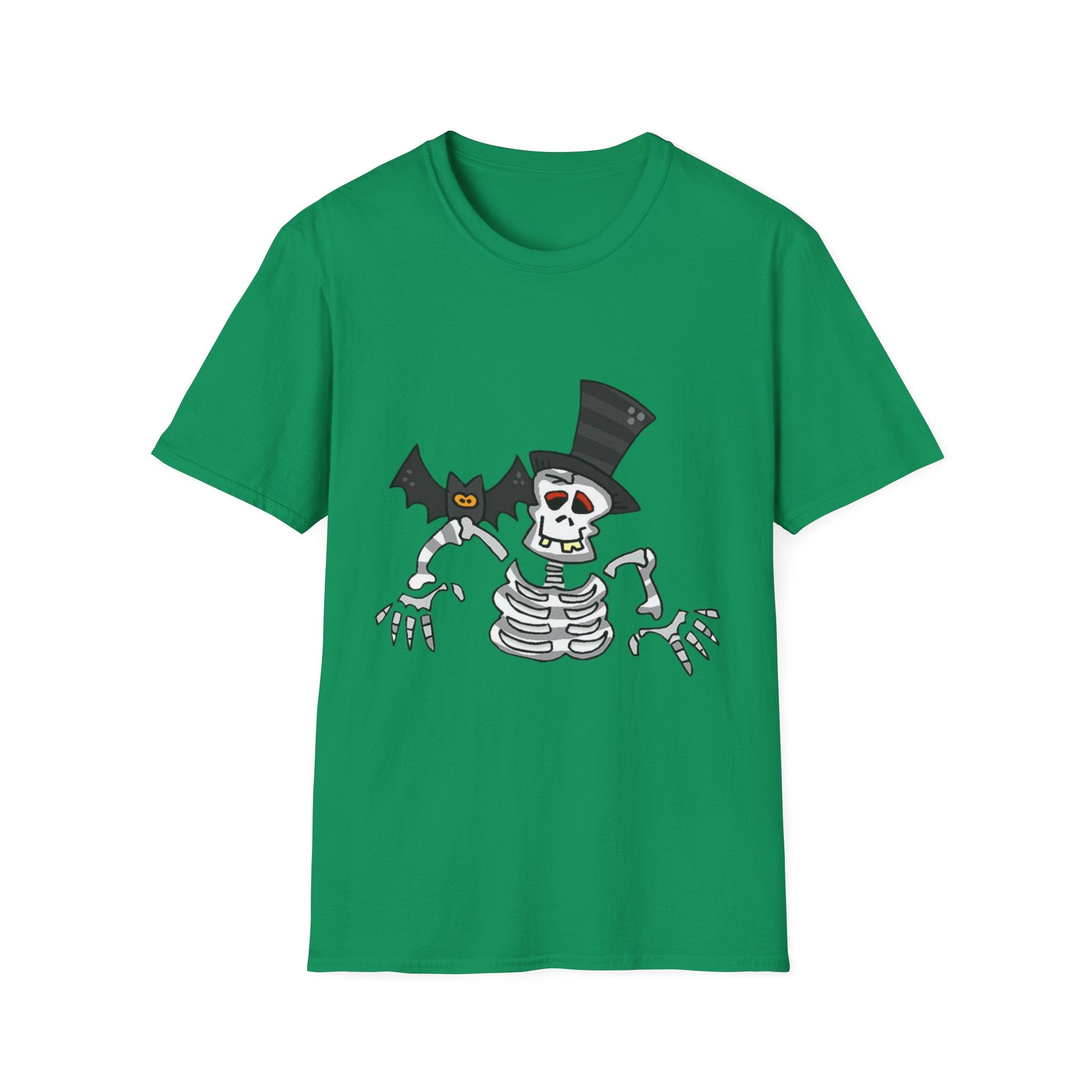 Halloween Skeleton Unisex Softstyle T-Shirt