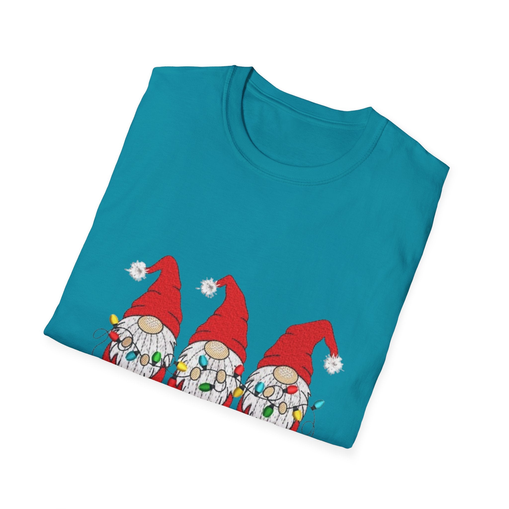 Let's Get Lit Gnome Unisex Softstyle T-Shirt