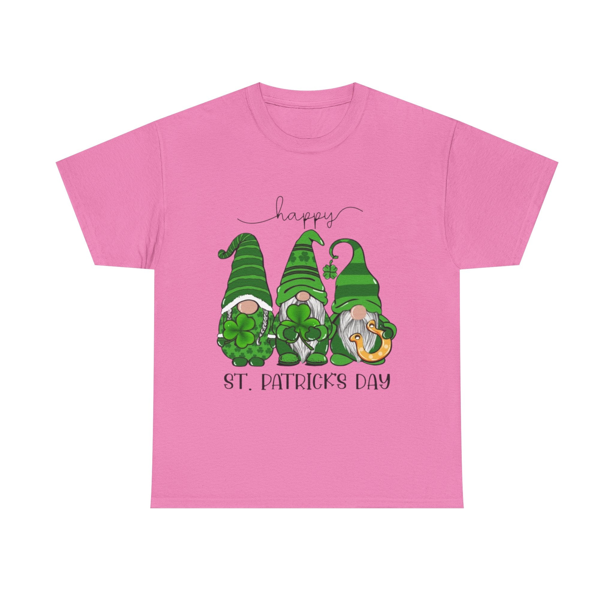 Happy St. Patrick’s Day Gnome Unisex Heavy Cotton T-Shirt
