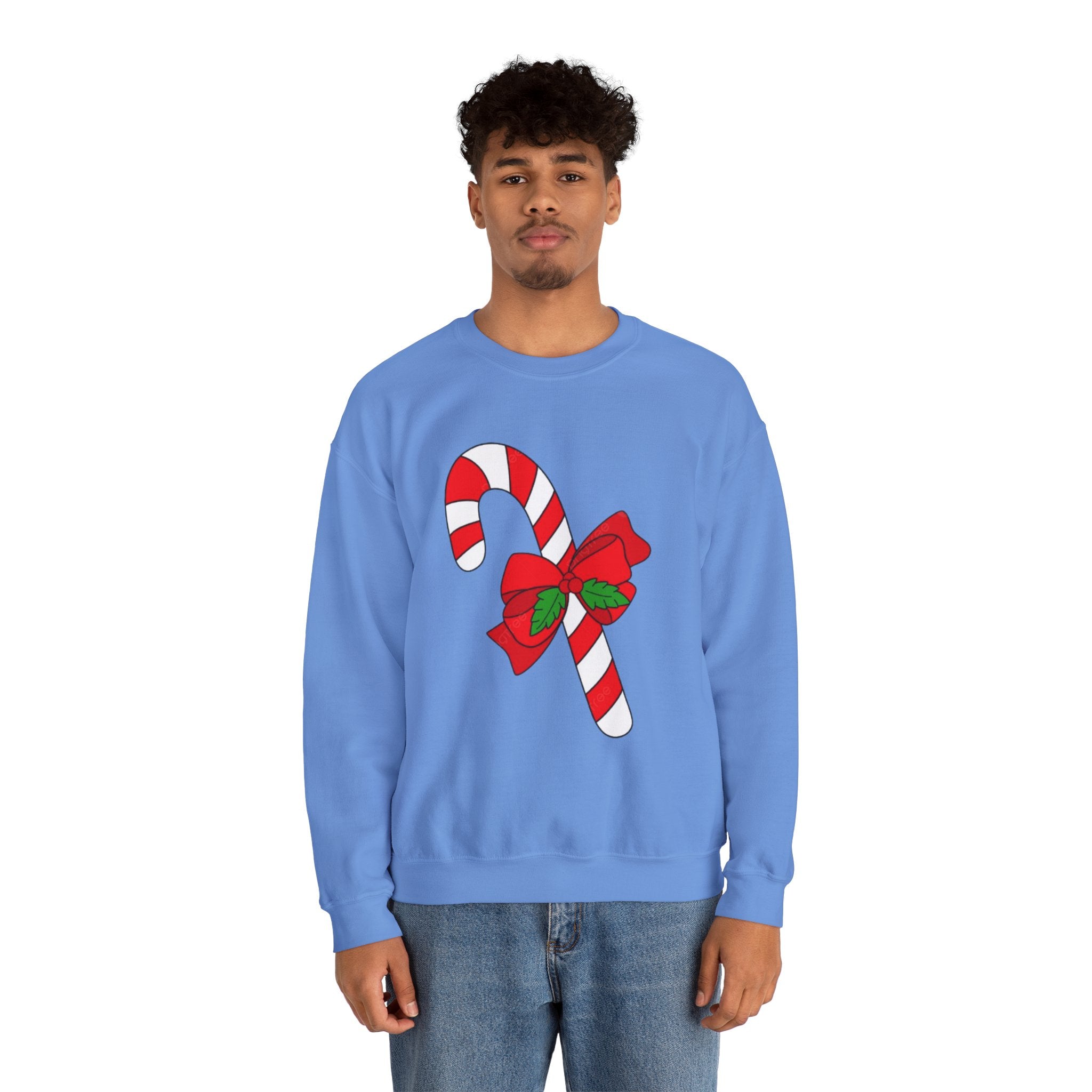 Candy Cane Holiday Unisex Heavy Blend™ Crewneck Sweatshirt