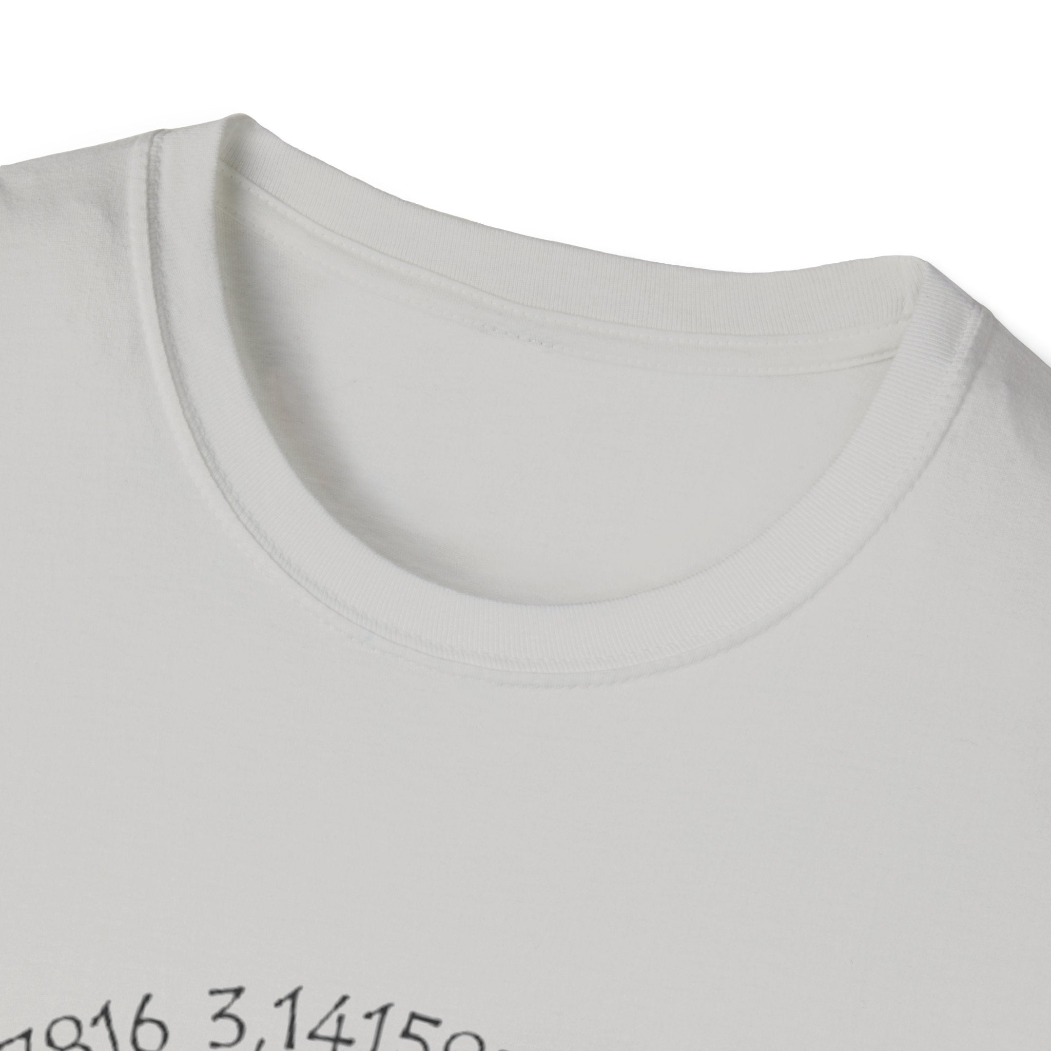 Pi Day Themed Unisex Softstyle T-Shirt