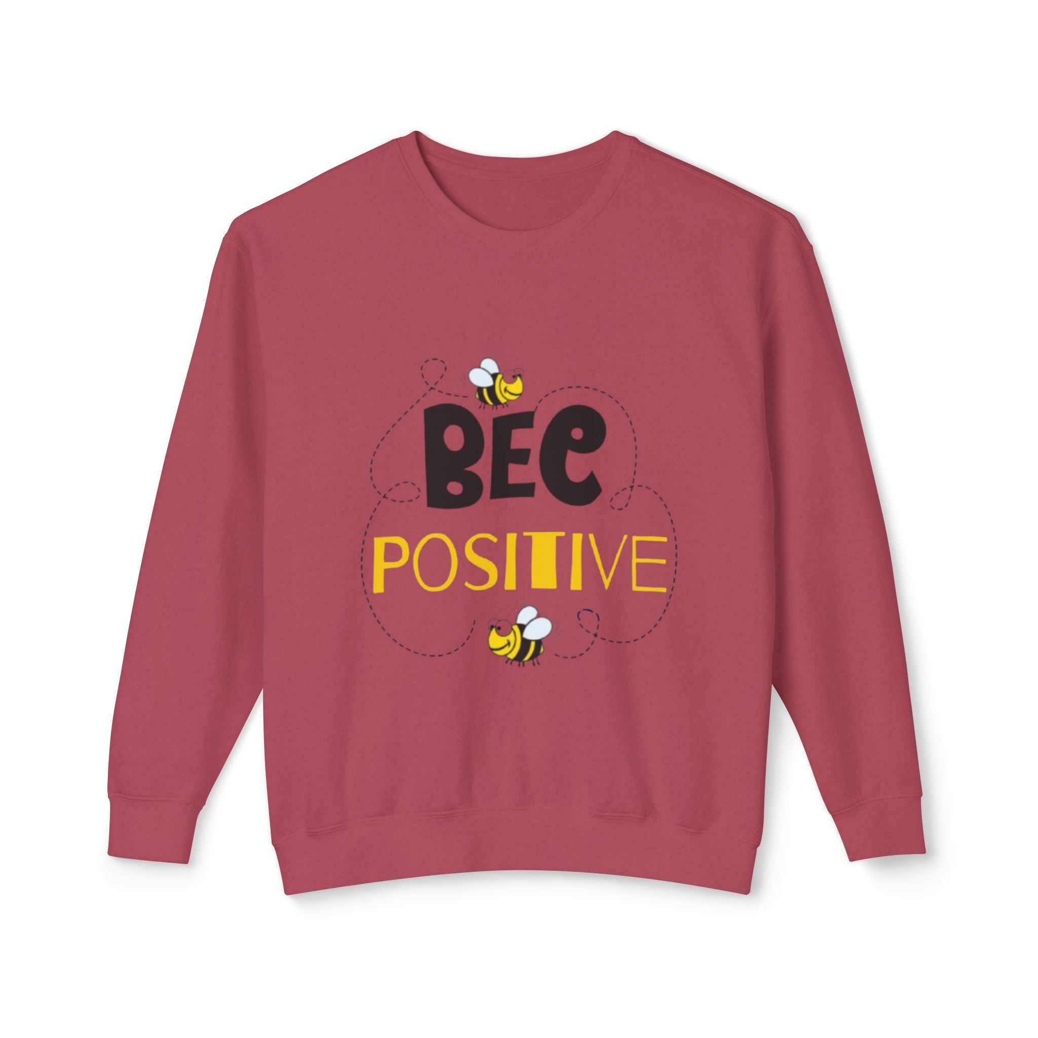 Bee Positive Unisex Lightweight Crewneck Sweatshirt