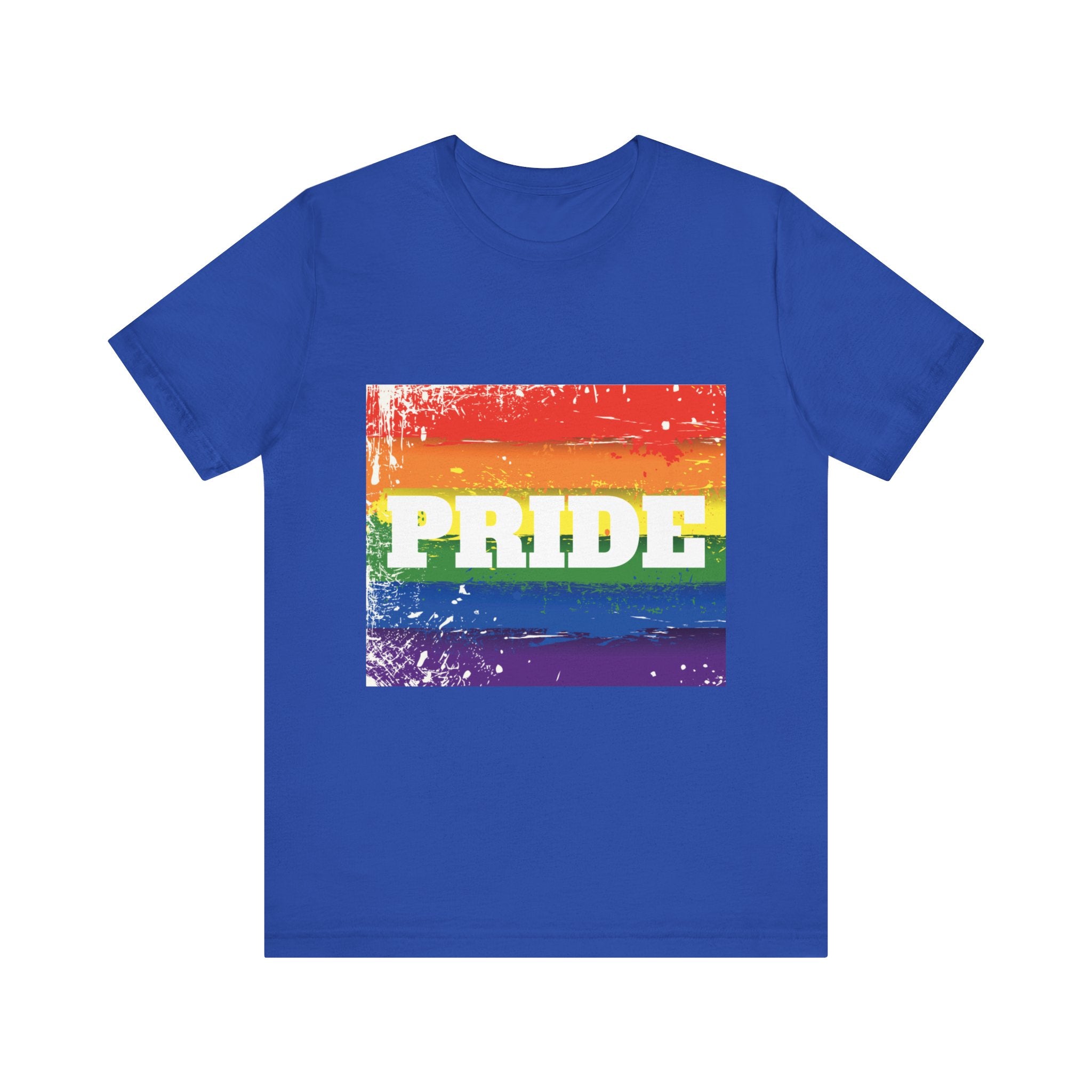 Pride Rainbow Unisex Jersey Short Sleeve T-Shirt