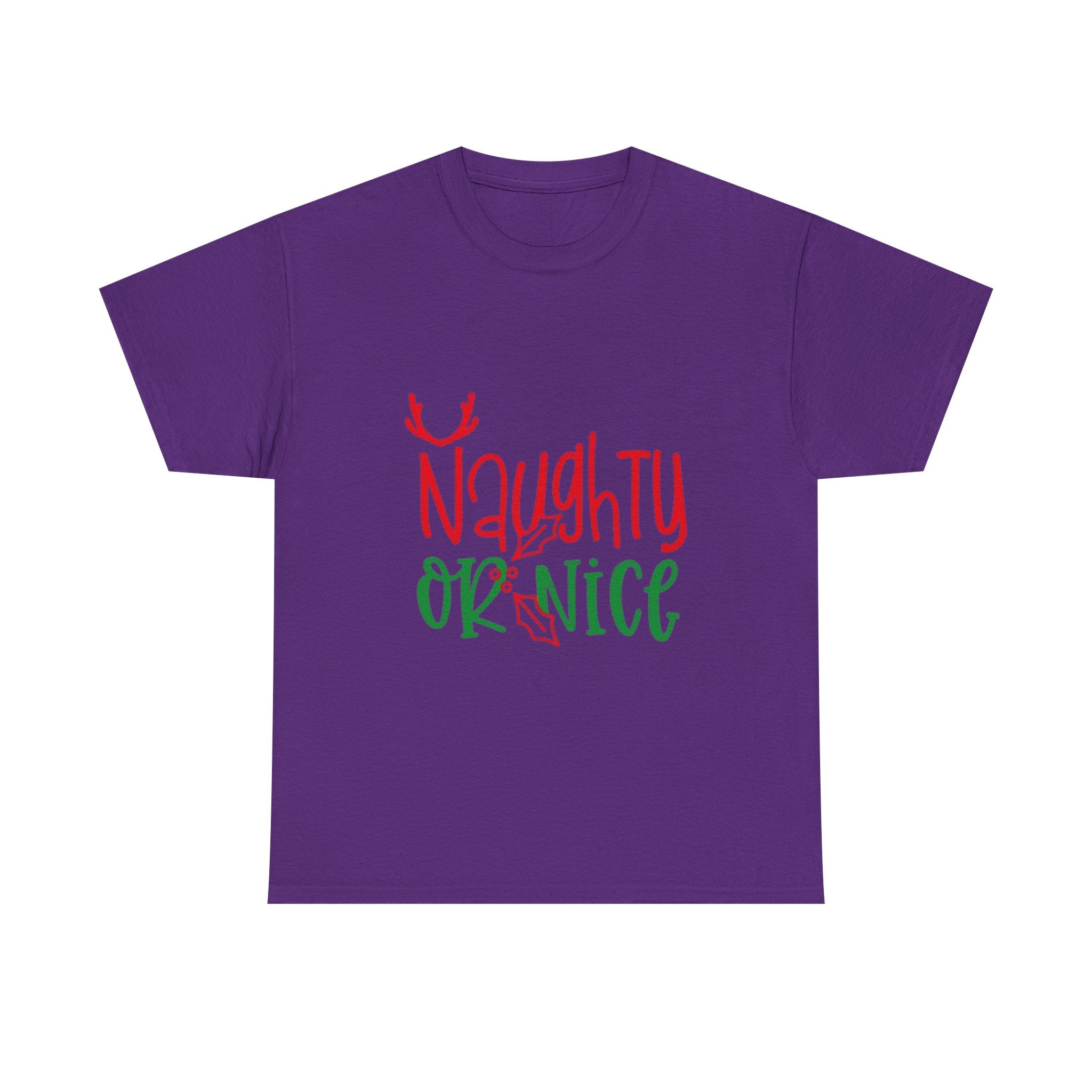 Naughty Or Nice Unisex Heavy Cotton T-Shirt