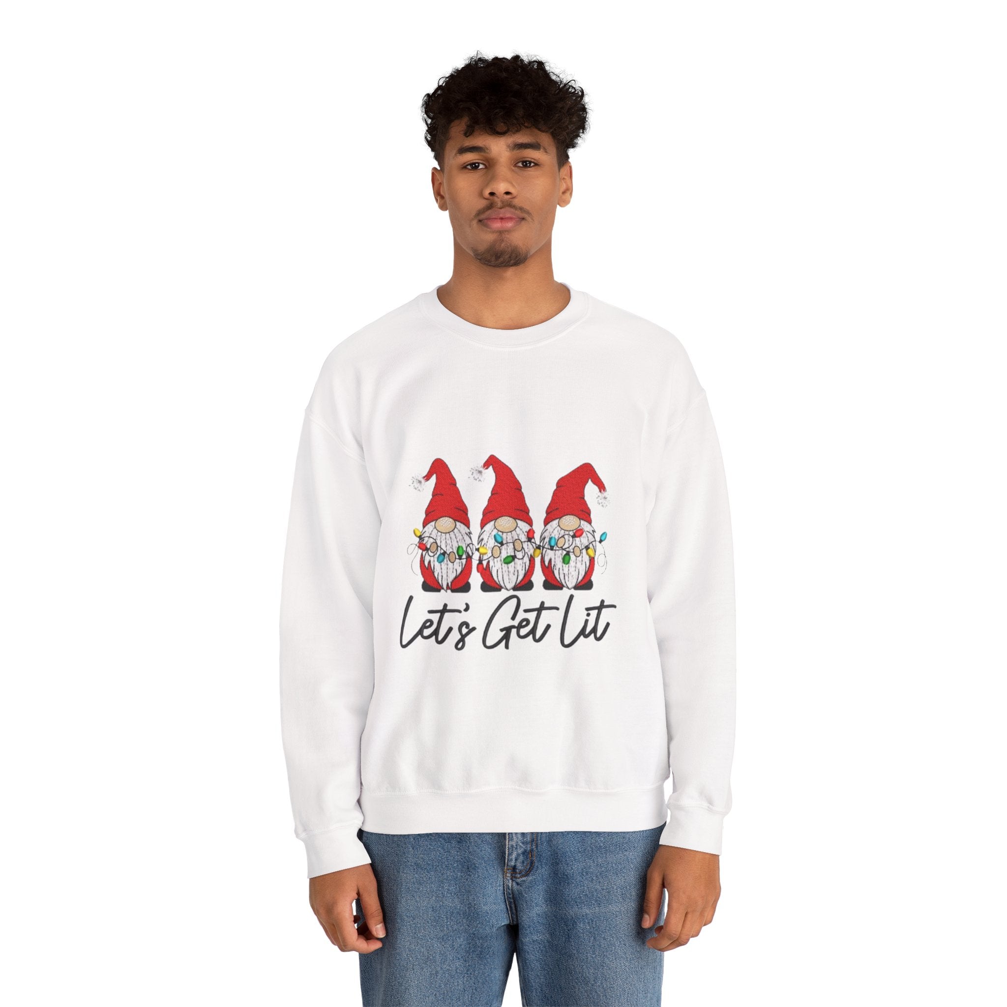 Let's Get Lit Unisex Heavy Blend™ Crewneck Sweatshirt