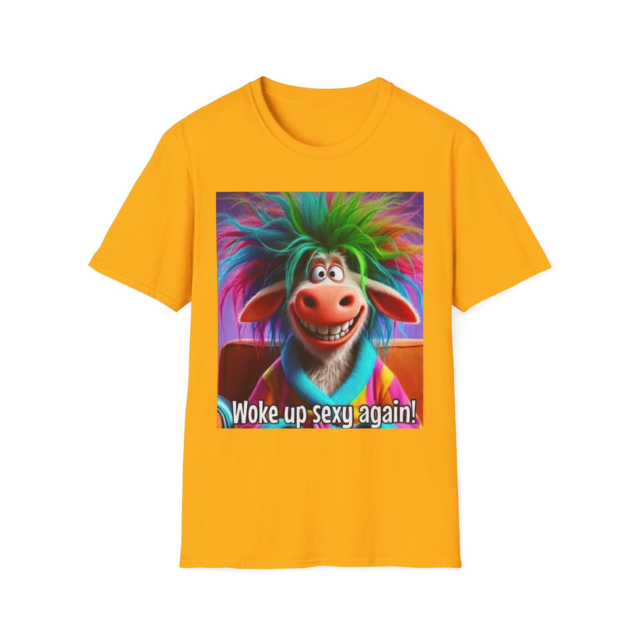 Woke Up Sexy Again Unisex Softstyle T-Shirt