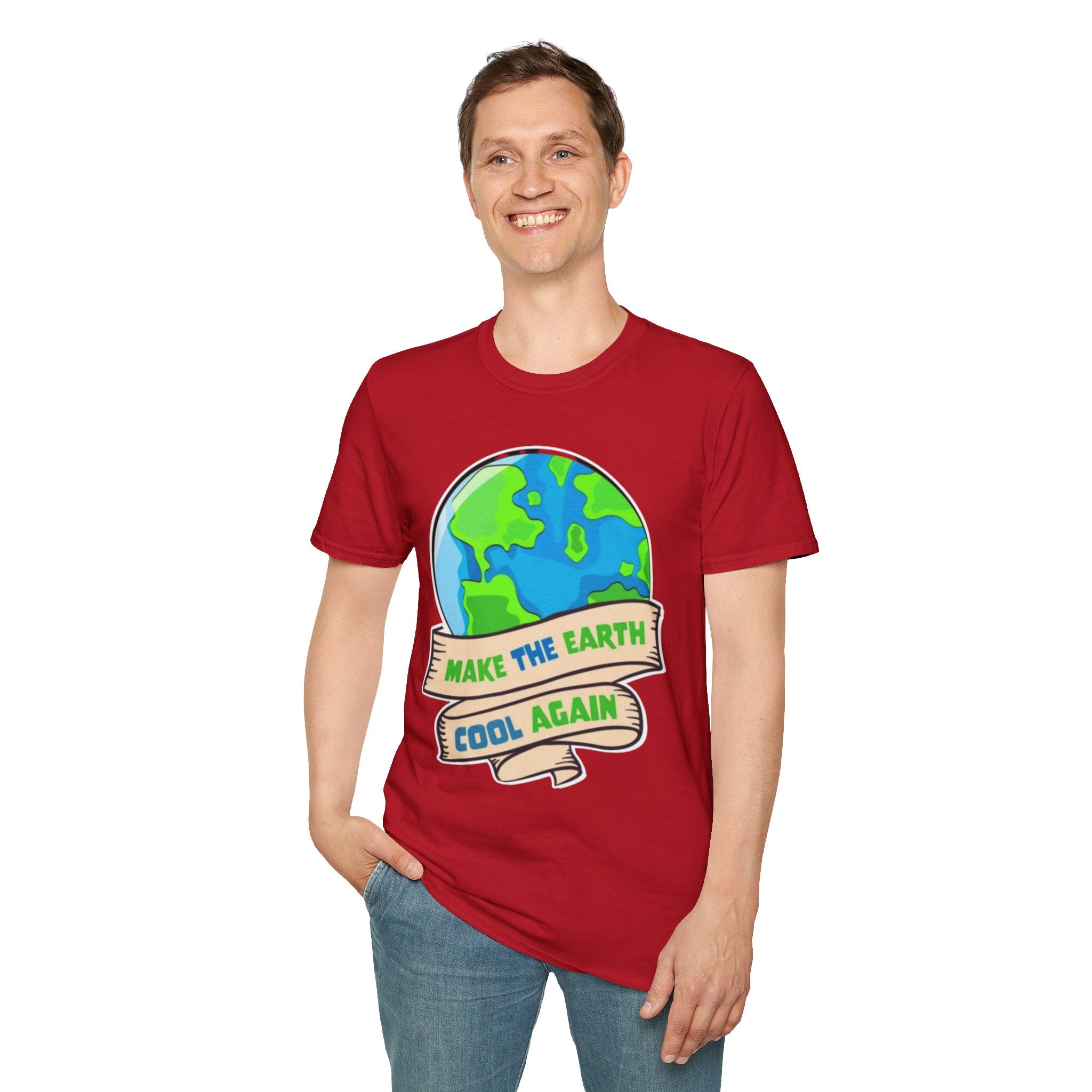 Make The Earth Cool Again Unisex Softstyle T-Shirt