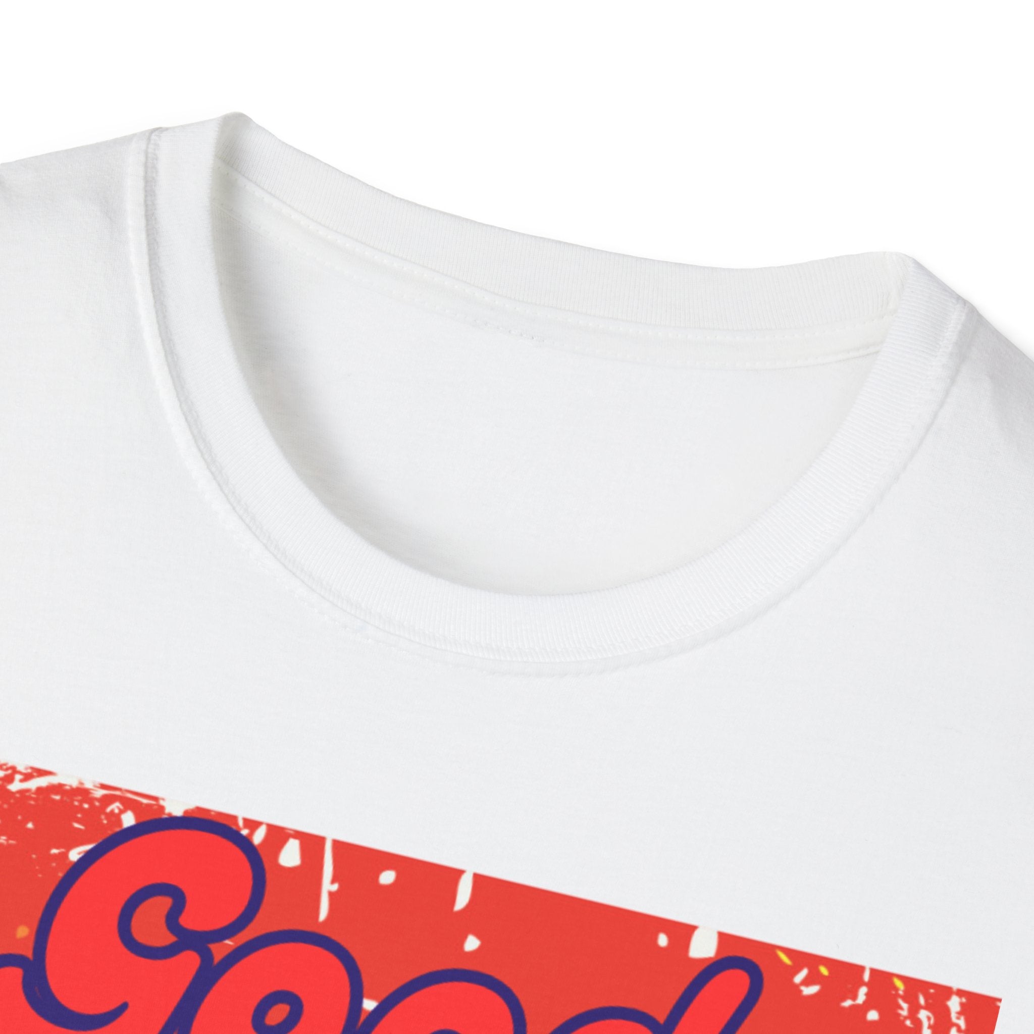 Good Vibes Only Red Unisex Softstyle T-Shirt