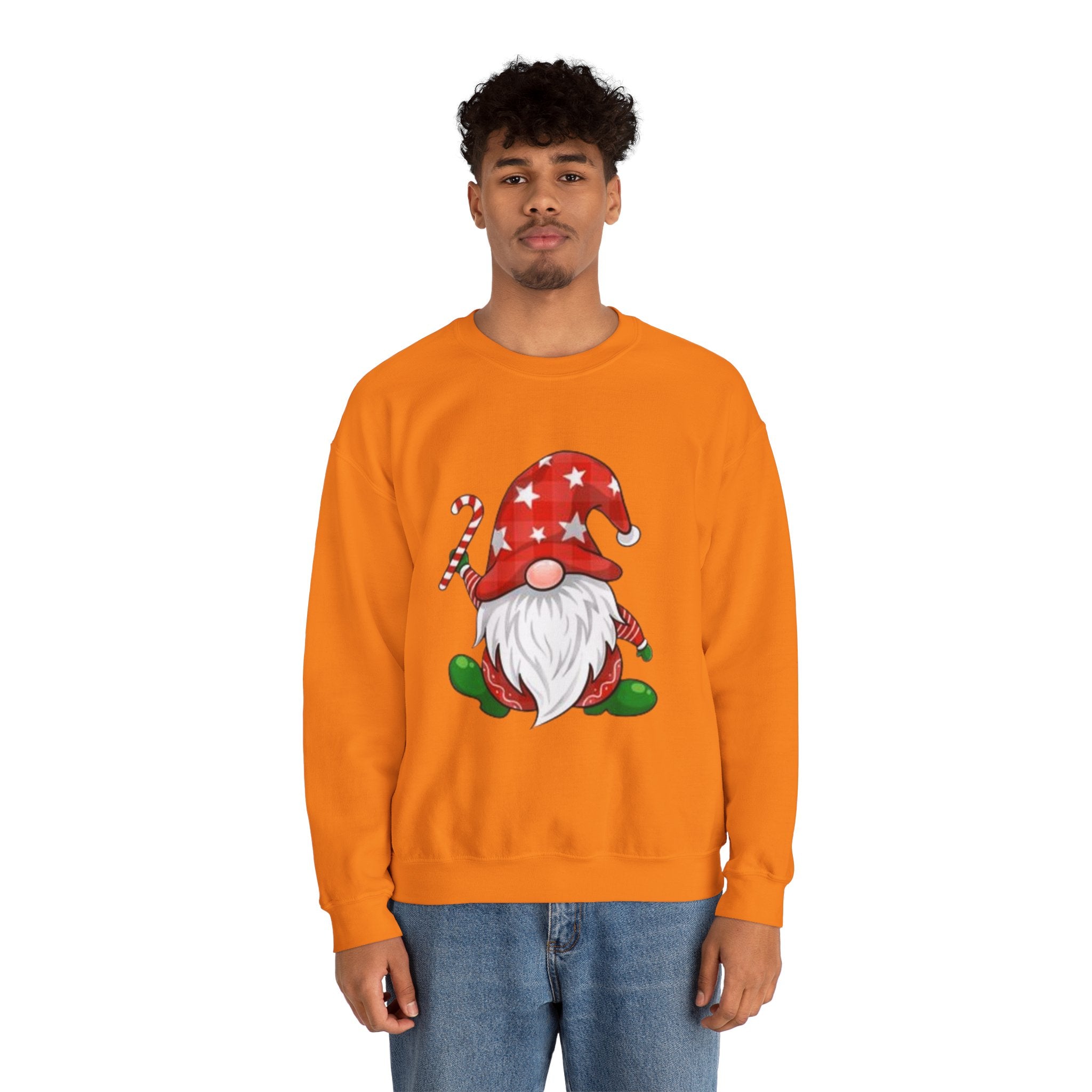 Christmas Holiday Gnome Unisex Heavy Blend™ Crewneck Sweatshirt