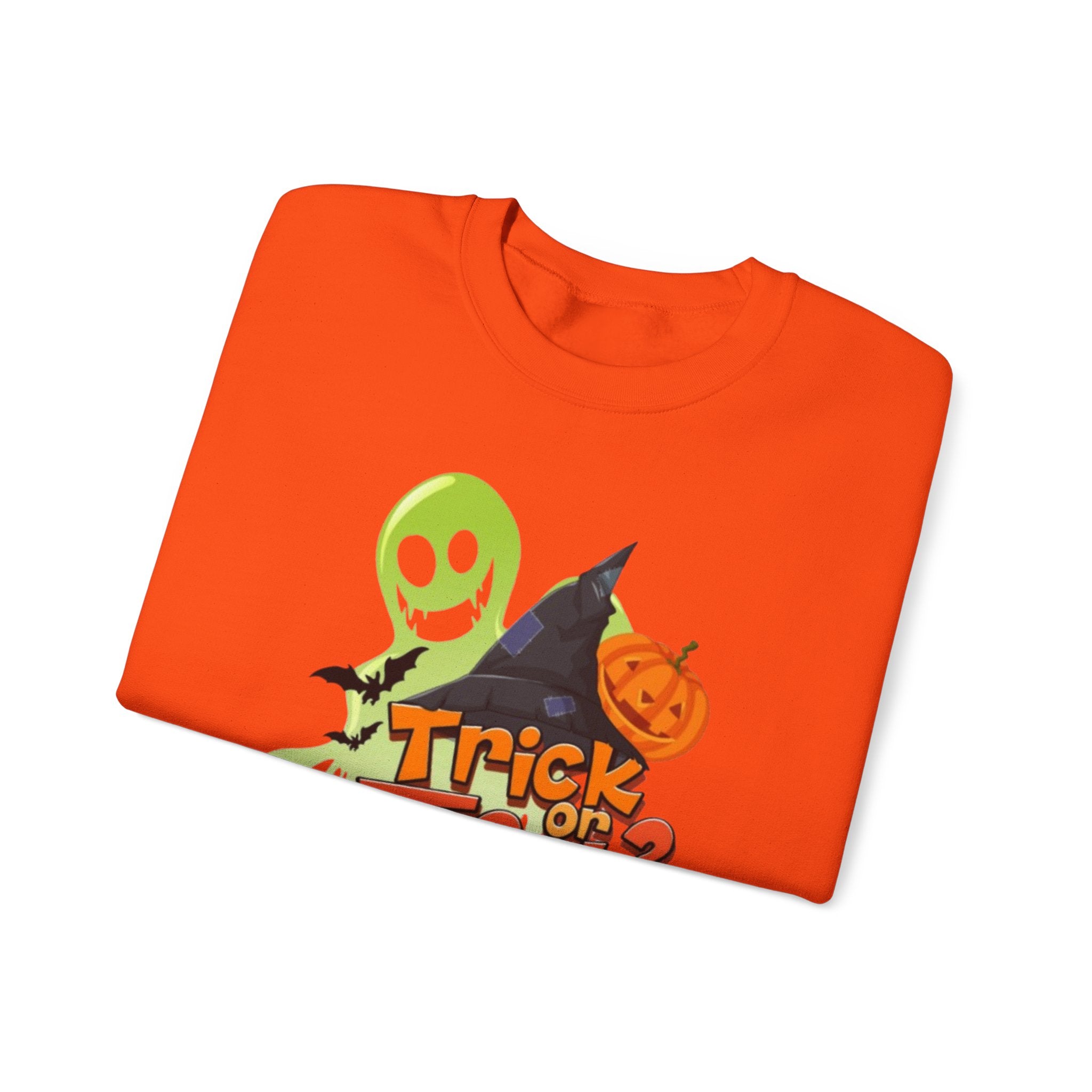 Halloween Trick or Treat Unisex Heavy Blend™ Crewneck Sweatshirt