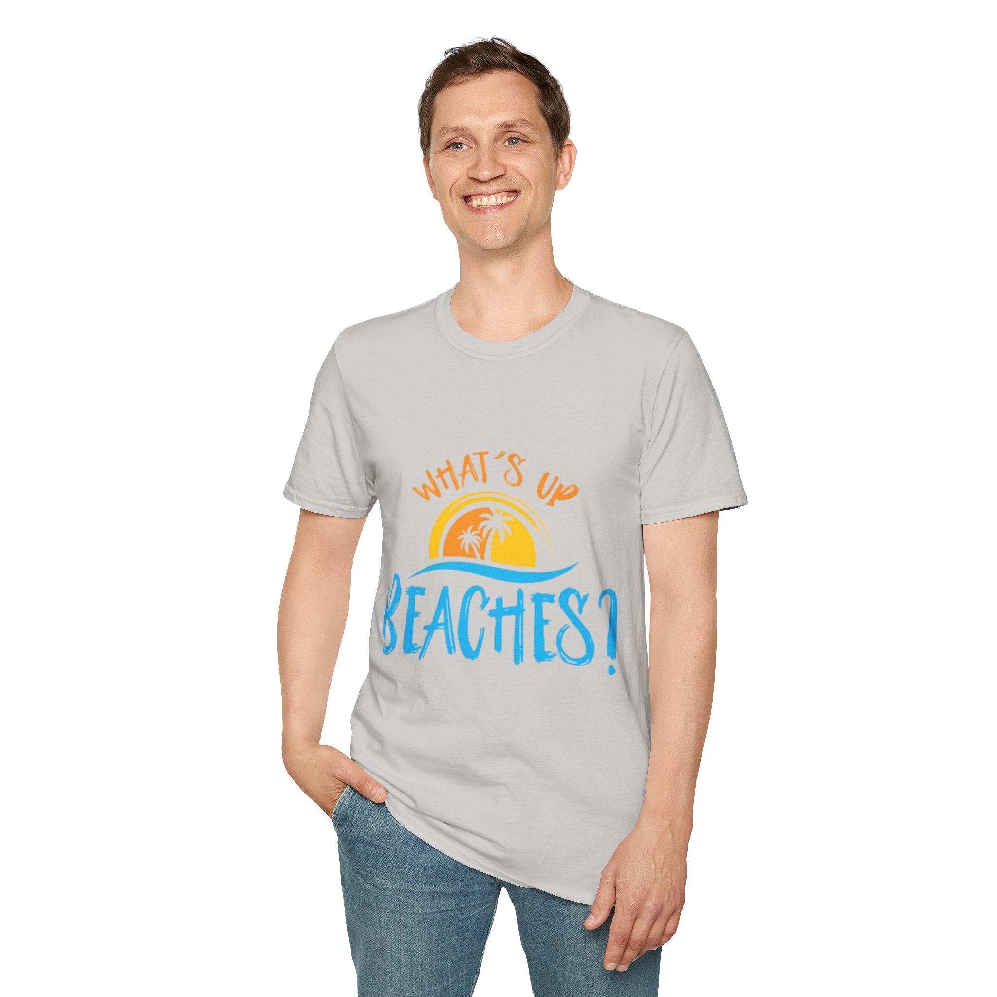What's Up Beaches? Unisex Softstyle T-Shirt