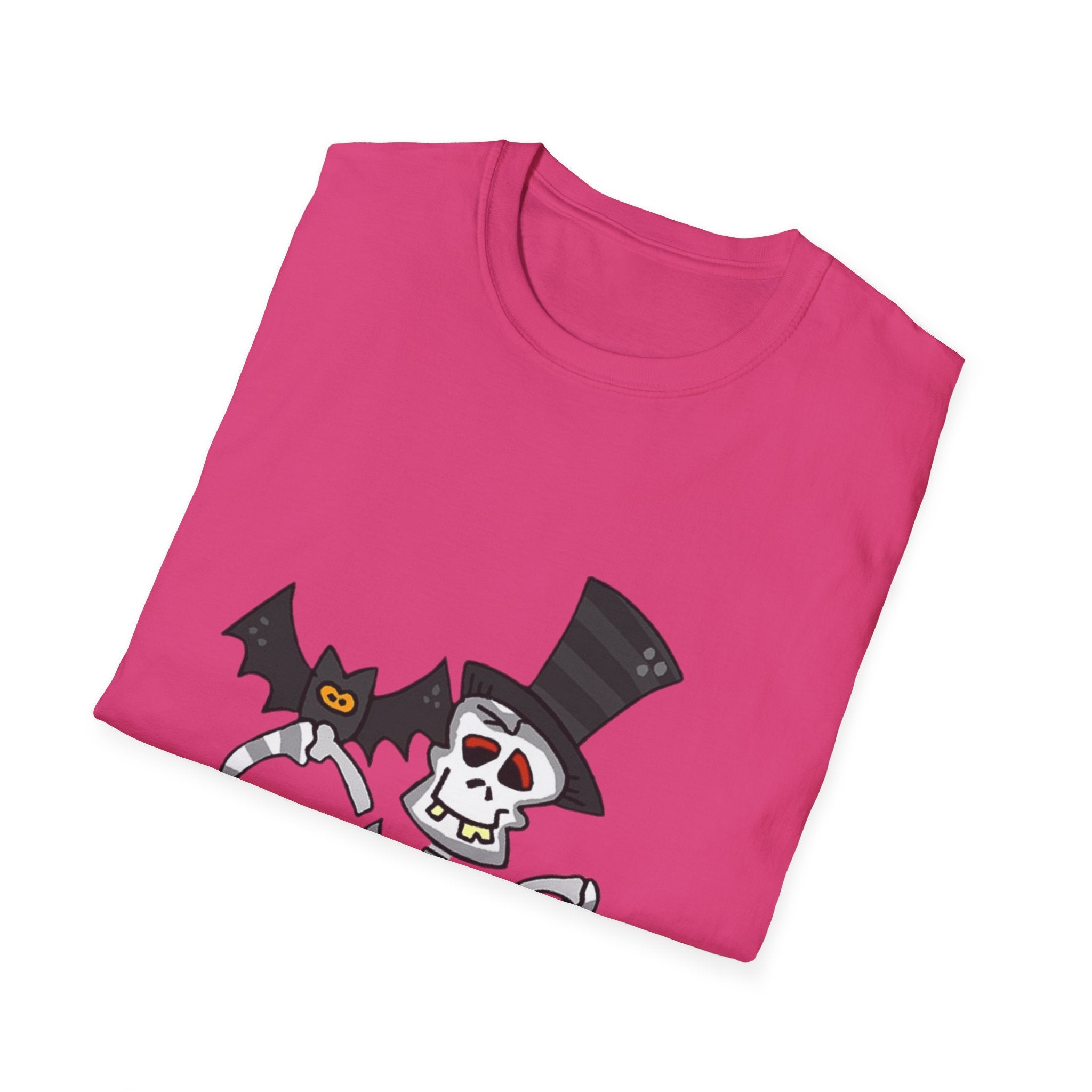 Halloween Skeleton Unisex Softstyle T-Shirt