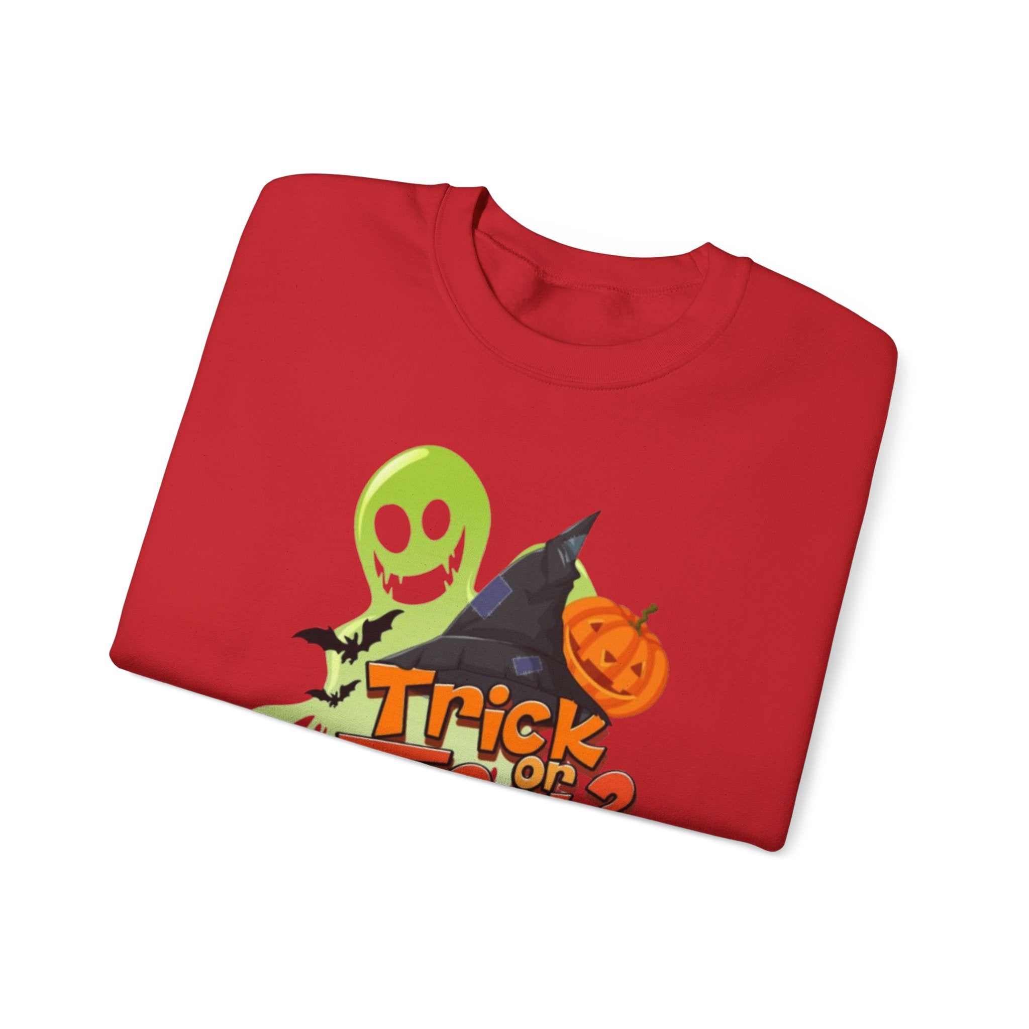 Halloween Trick or Treat Unisex Heavy Blend™ Crewneck Sweatshirt