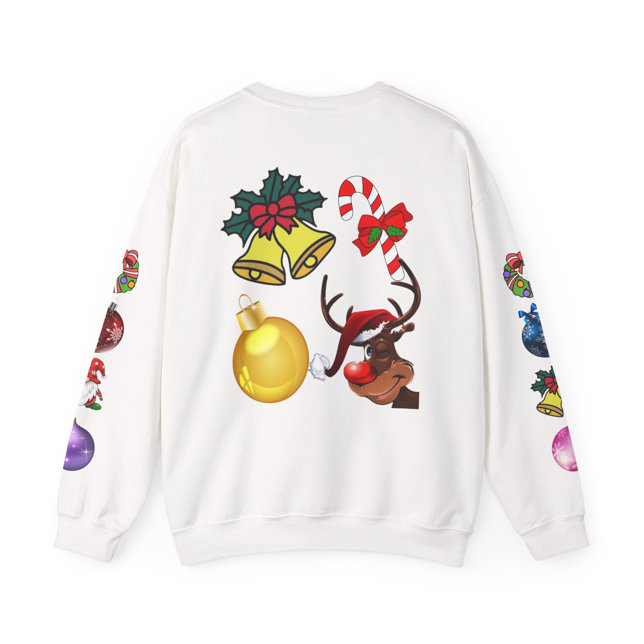 Festive Not-So-Ugly Christmas Unisex Heavy Blend™ Crewneck Sweatshirt