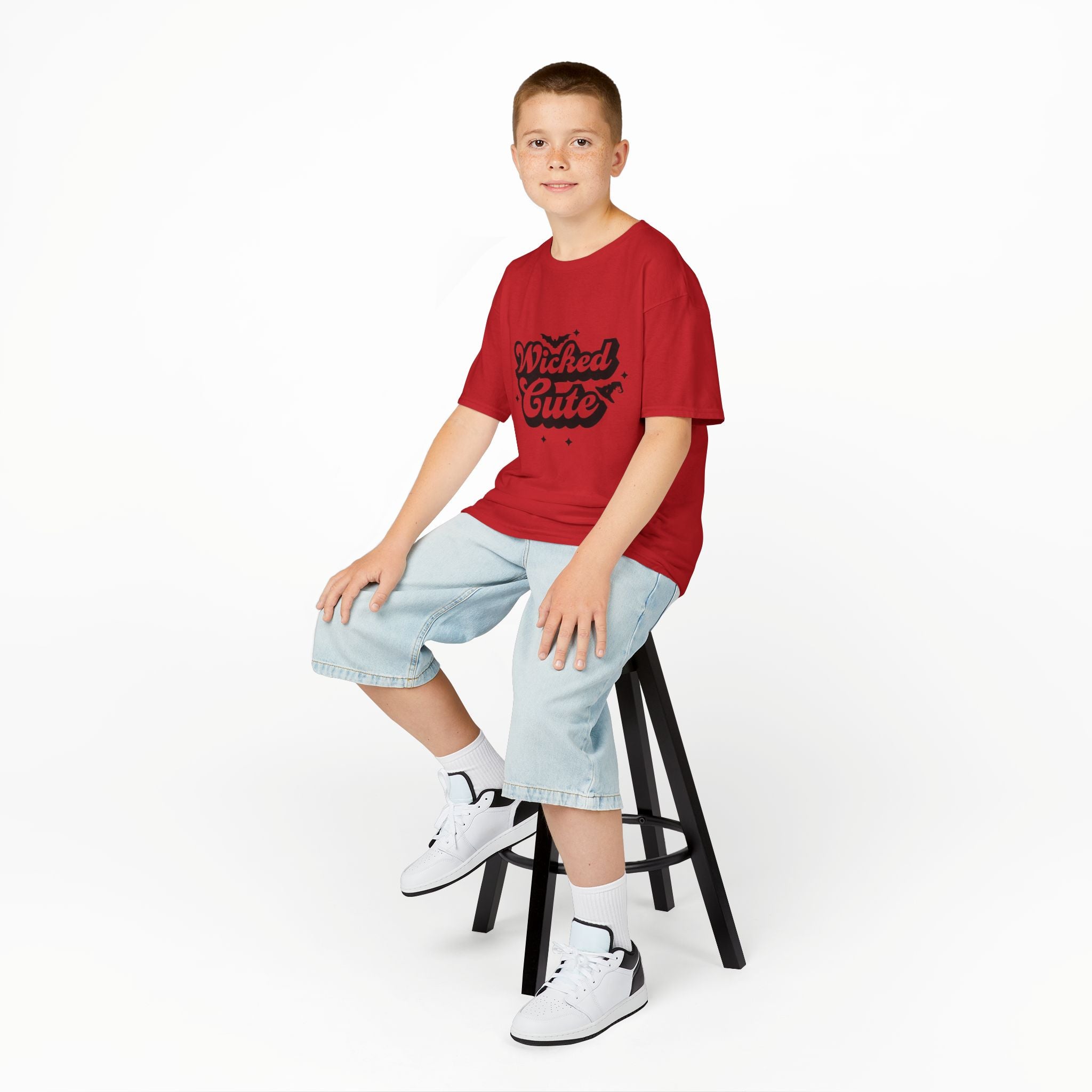 Wicked Cute Kid's Short Sleeve Cotton T-Shirt
