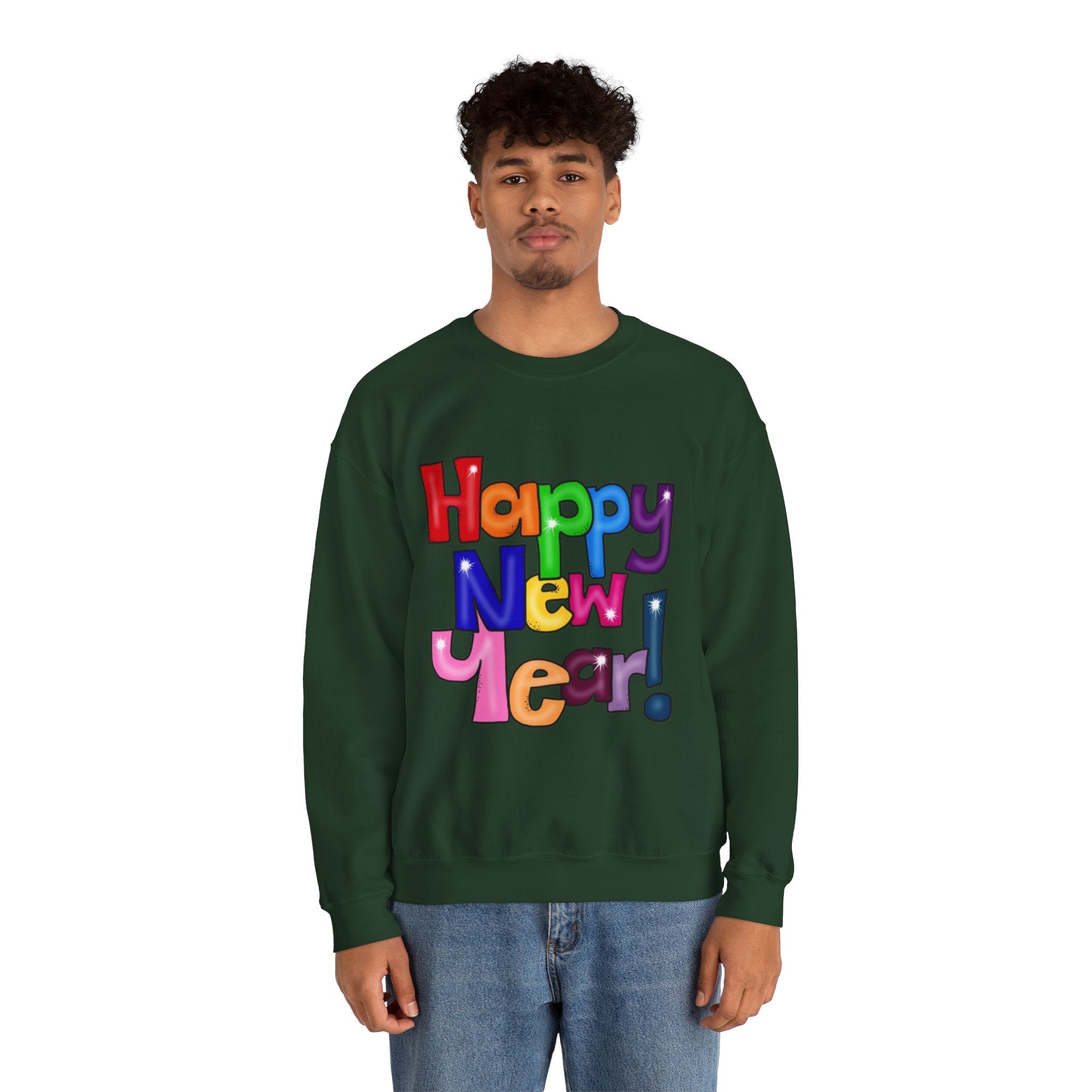 Happy New Year Unisex Heavy Blend™ Crewneck Sweatshirt