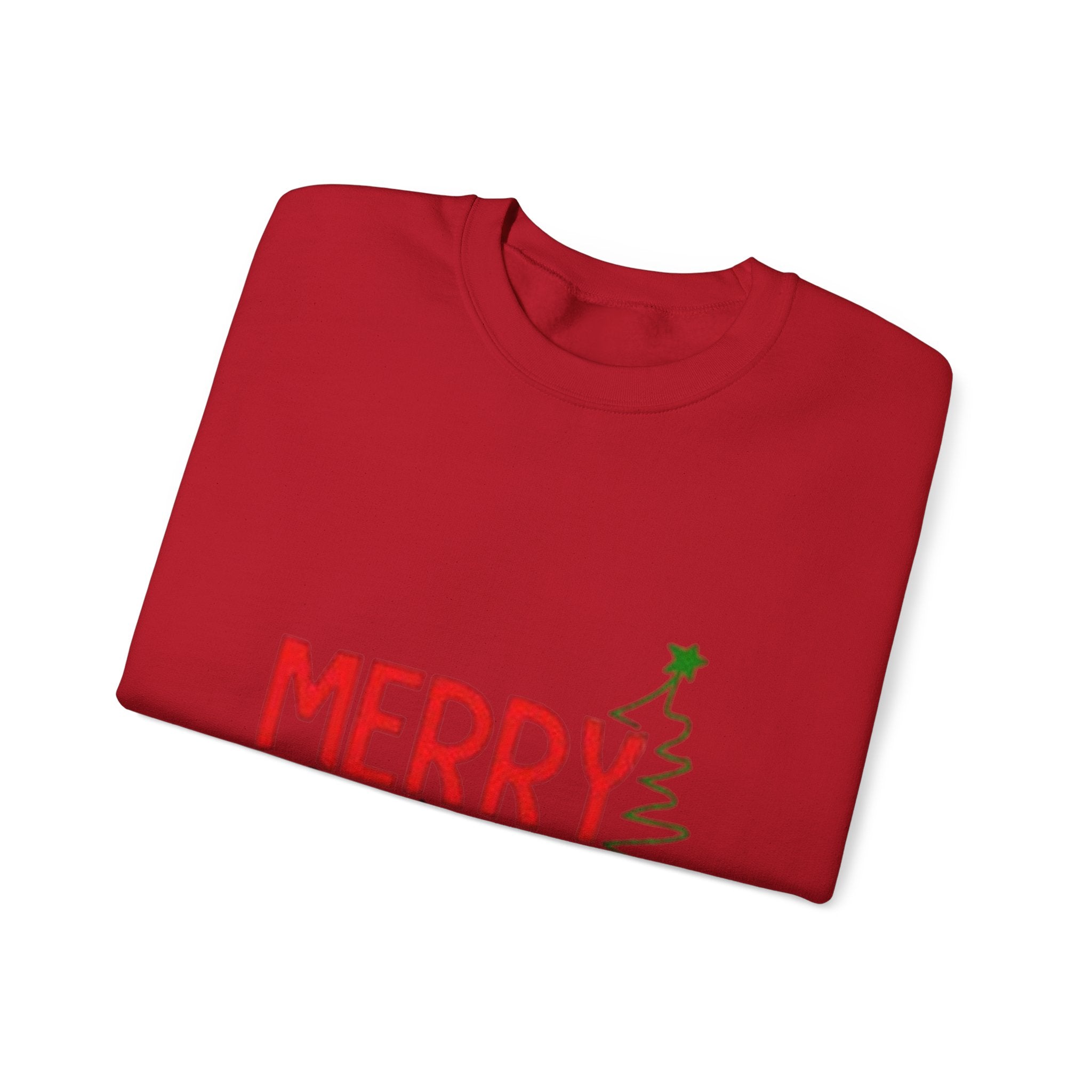 Merry Christmas Unisex Heavy Blend™ Crewneck Sweatshirt