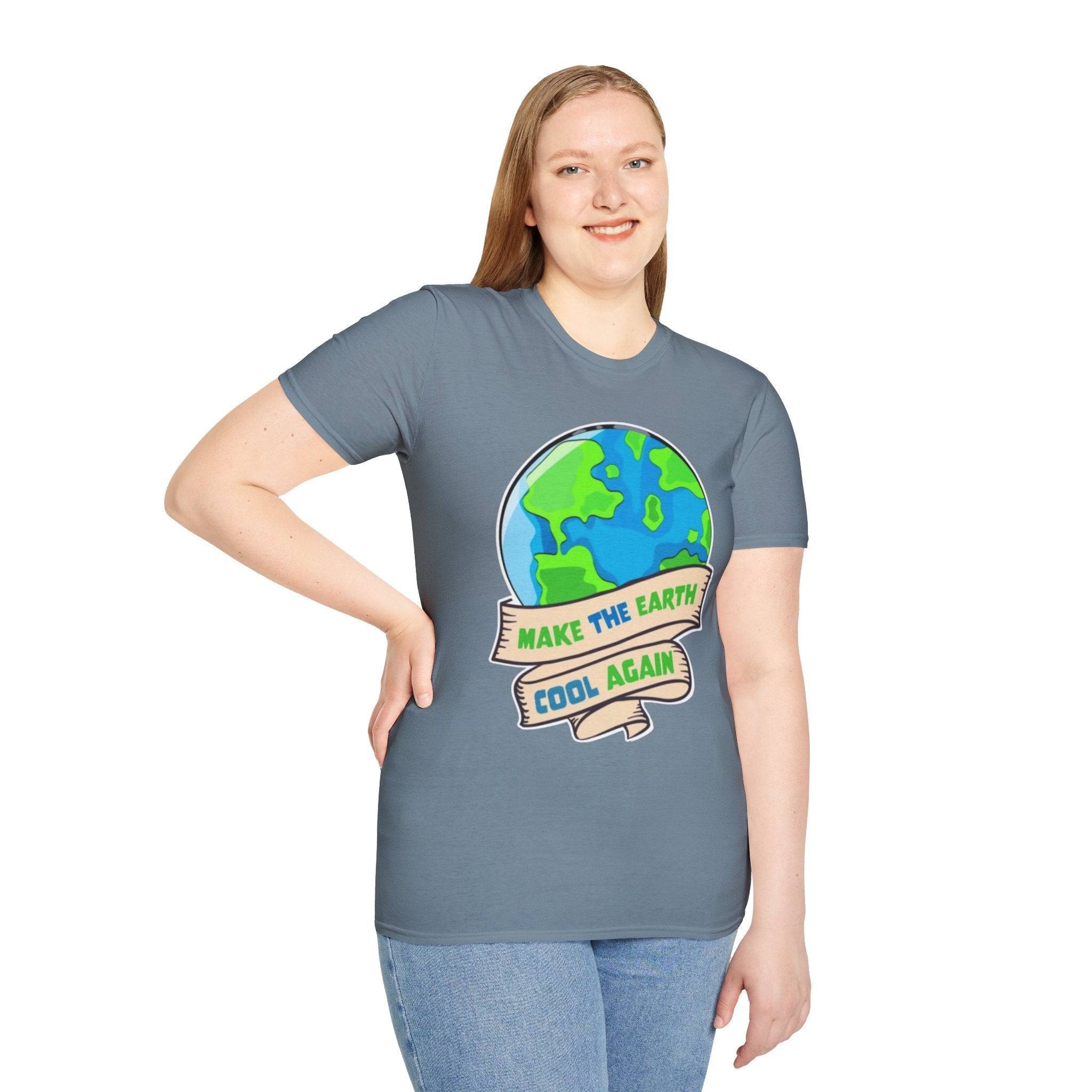 Make The Earth Cool Again Unisex Softstyle T-Shirt
