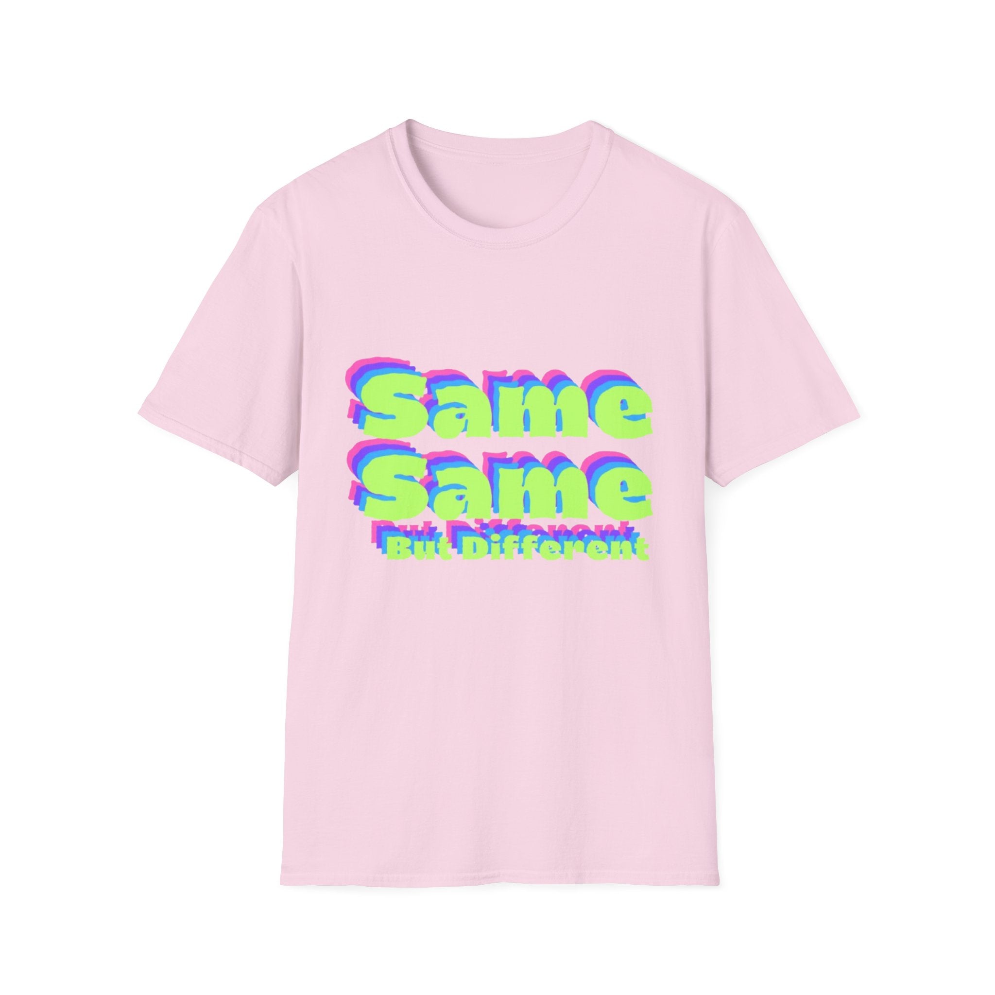 Same Same But Different, Unisex Softstyle T-Shirt