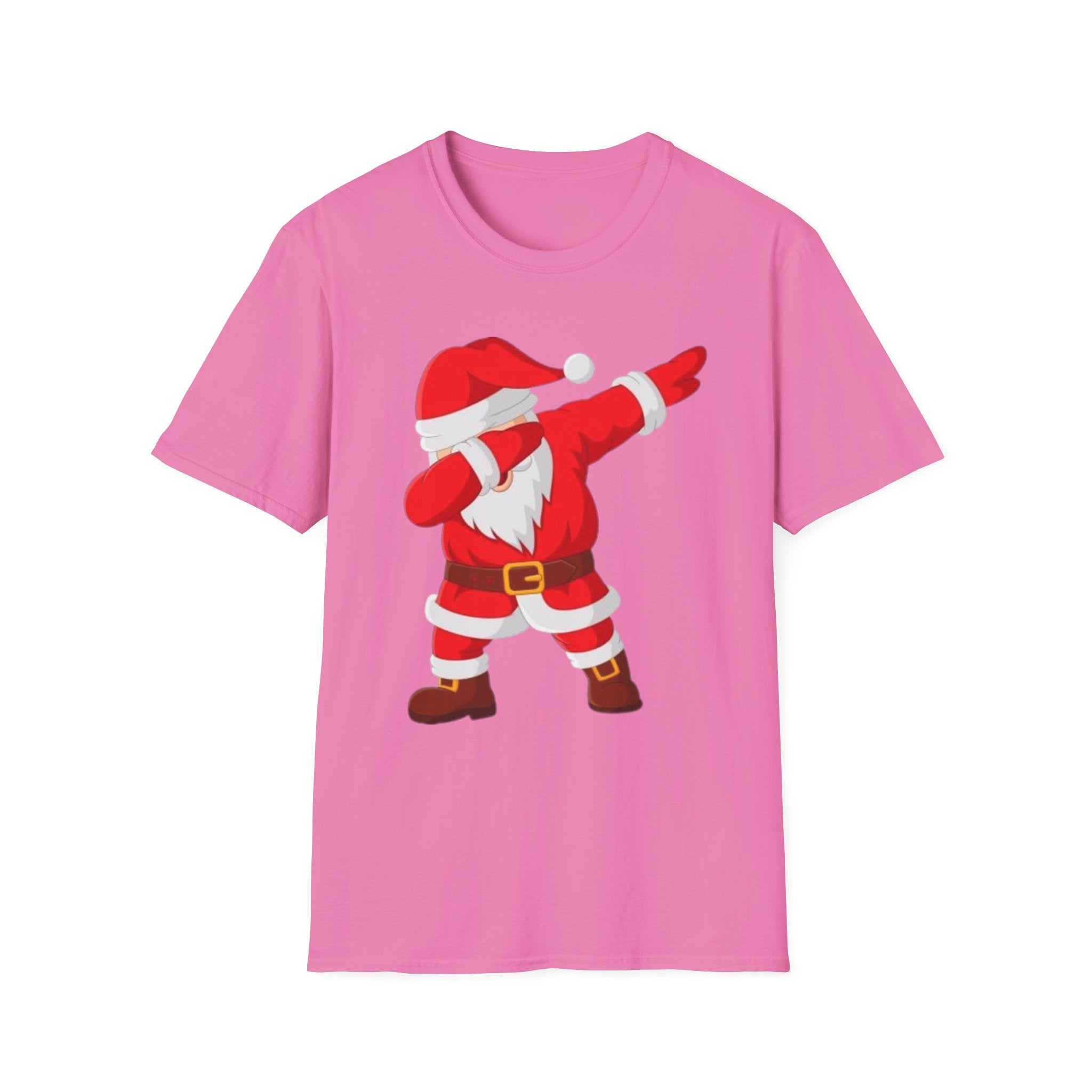 Dabbing Santa Unisex Softstyle T-Shirt
