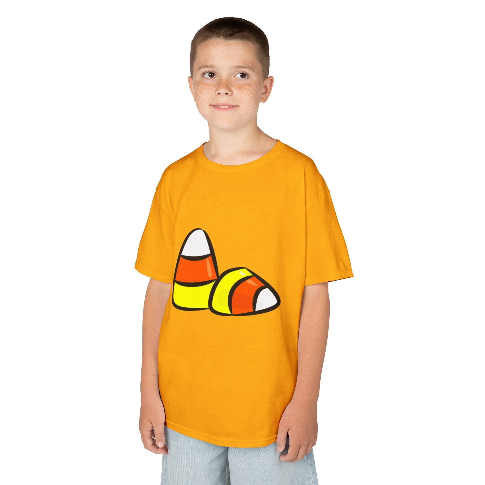 Halloween Candy Corn Kids Heavy Cotton™ Short Sleeve T-Shirt